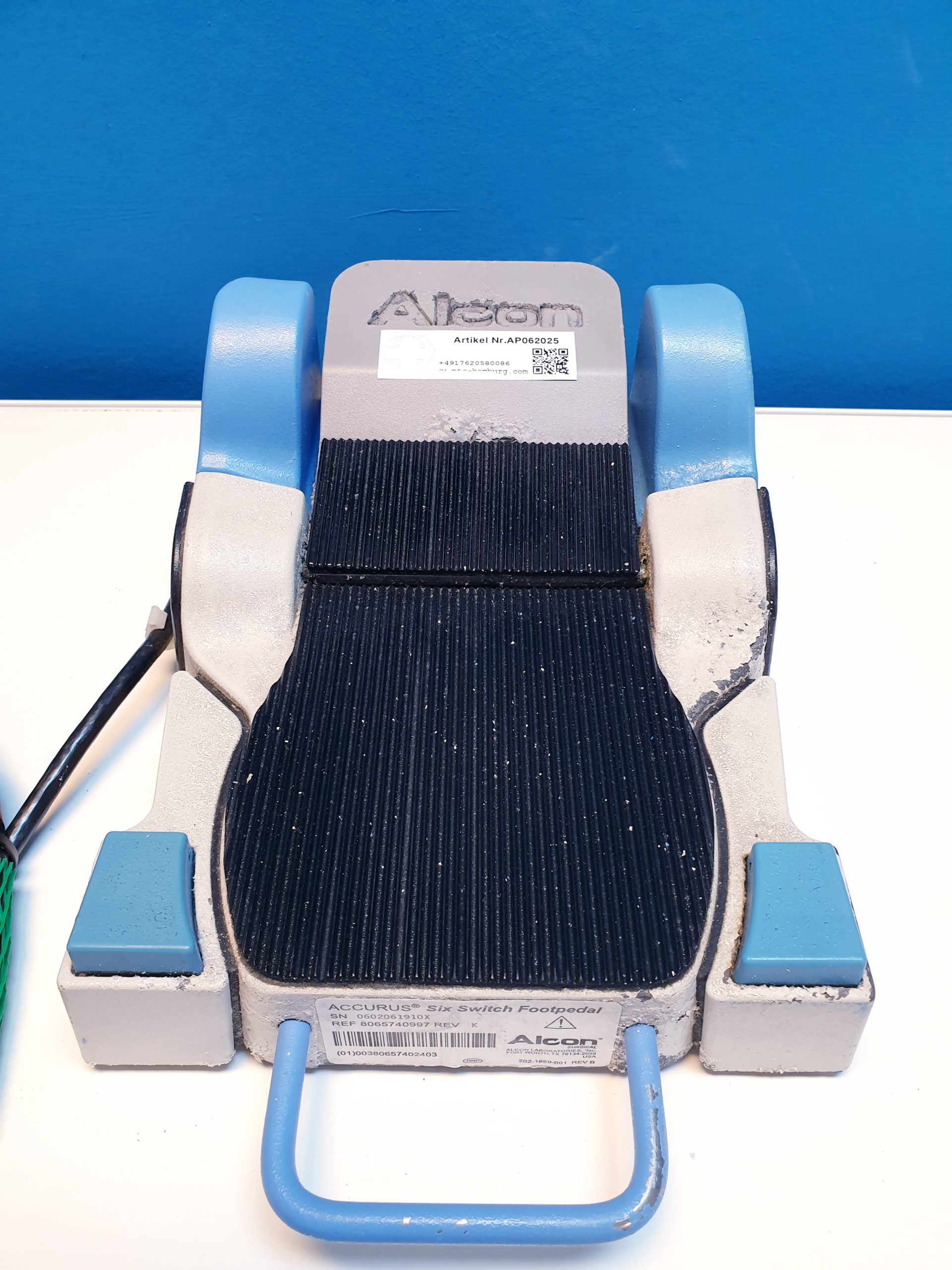 ALCON ACCURUS Six Switch Footpedal Ref. 8065740997 thumbnail 3