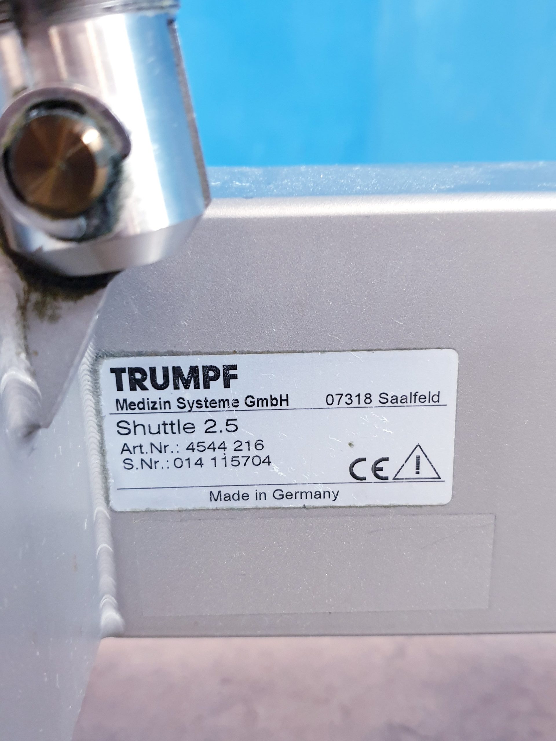Trumpf Jupiter GM-C Shuttle 2.5 OP-Tisch OP-Tischplatte thumbnail 9