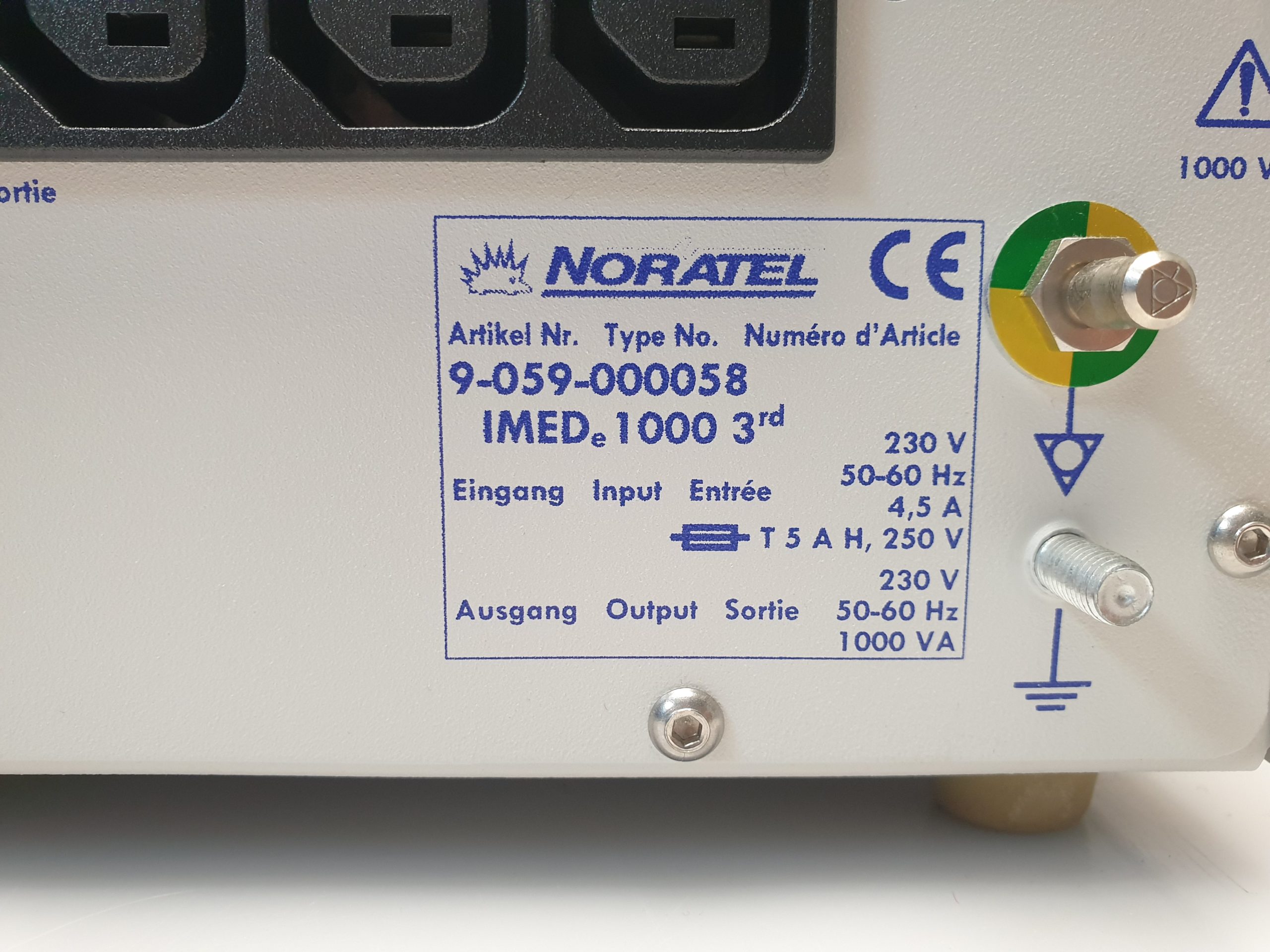 Noratel Imed Trenntrafo 1000VA — image 1 of 1