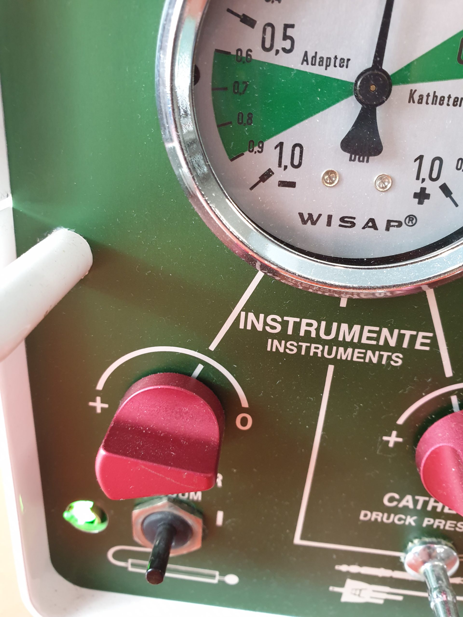 Wisap 1110/1 Universal Pertubationsgerät CO2 Insufflator nach Fikentscher Semm Modell T thumbnail 2