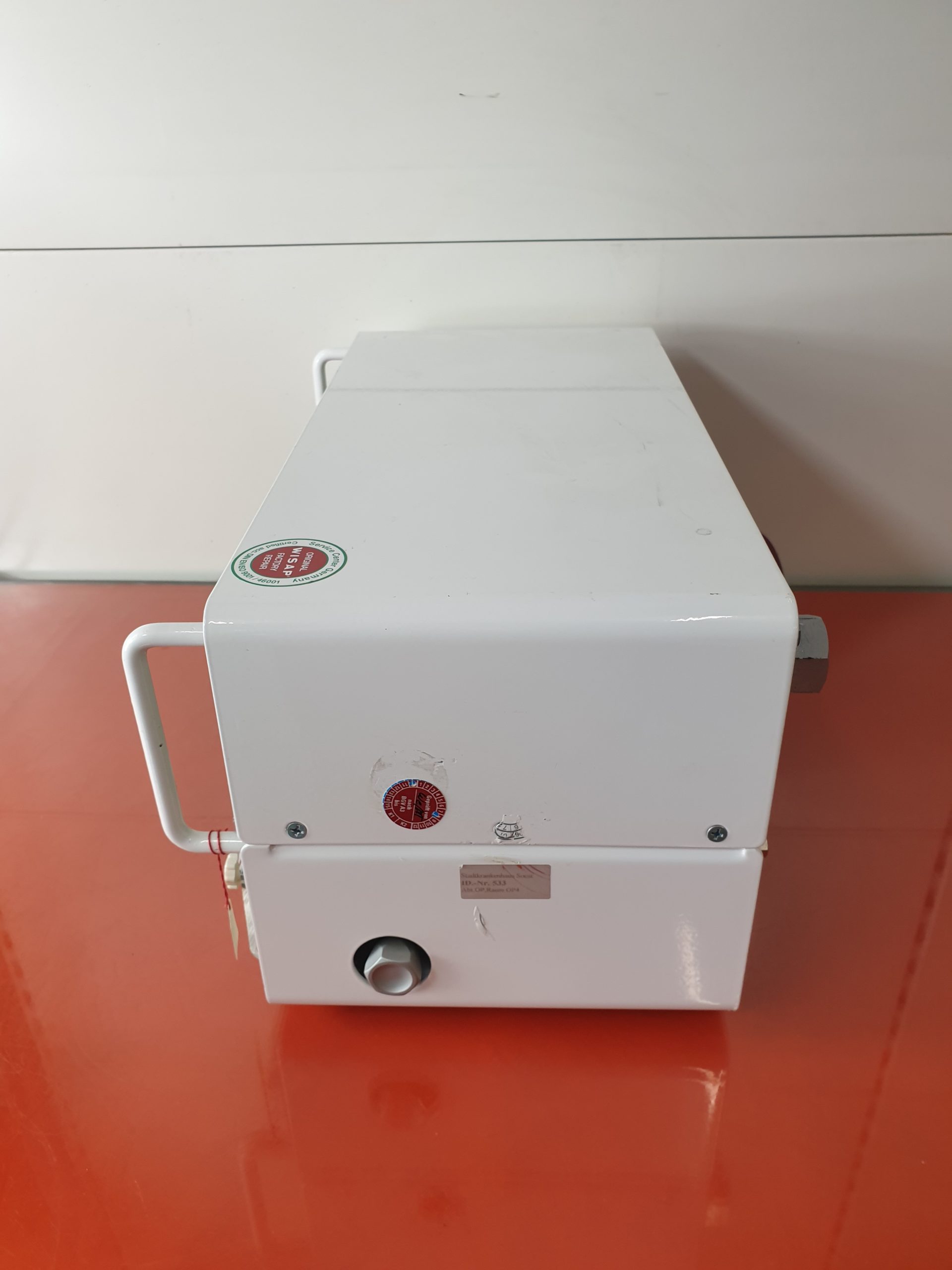 Wisap 1110/1 Universal Pertubationsgerät CO2 Insufflator nach Fikentscher Semm Modell T thumbnail 3