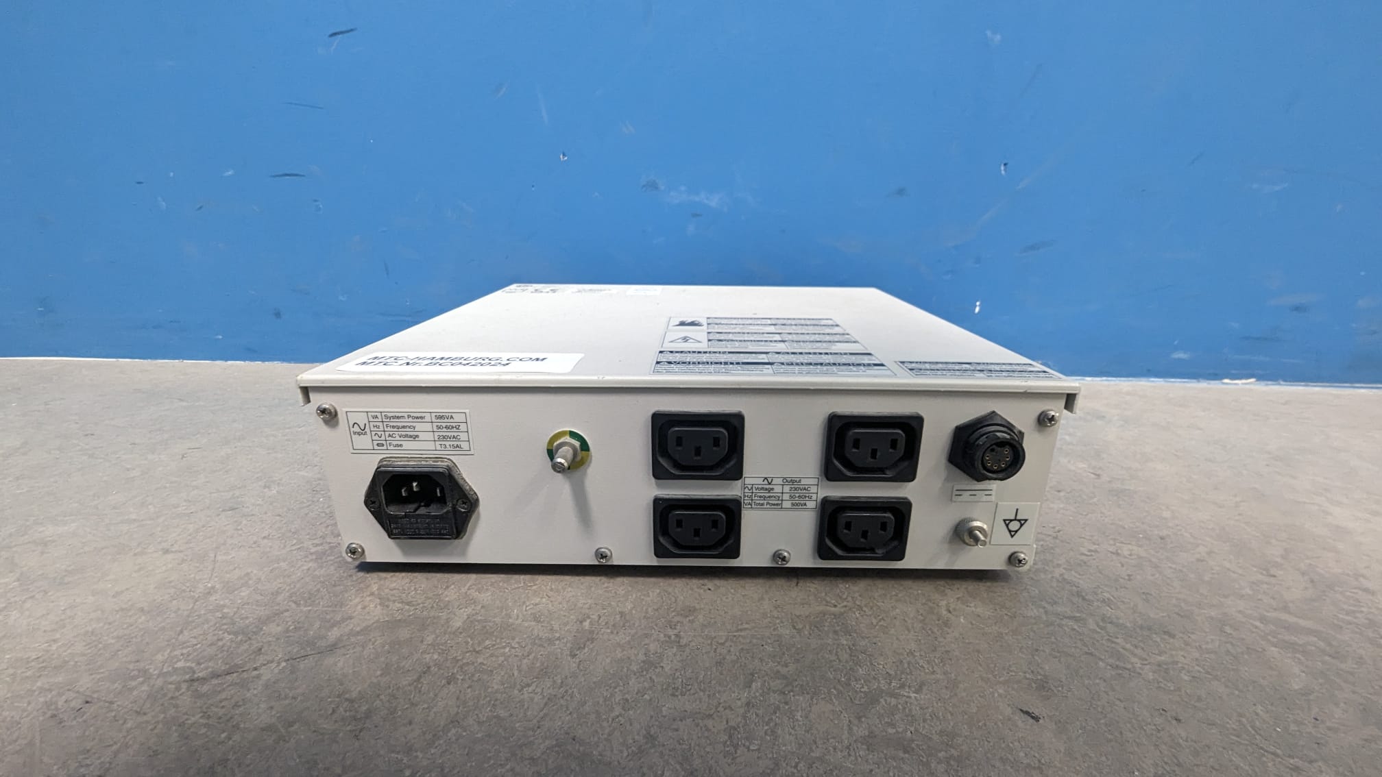 Nicolet Biomedical Inc. 220V 500VA thumbnail 6