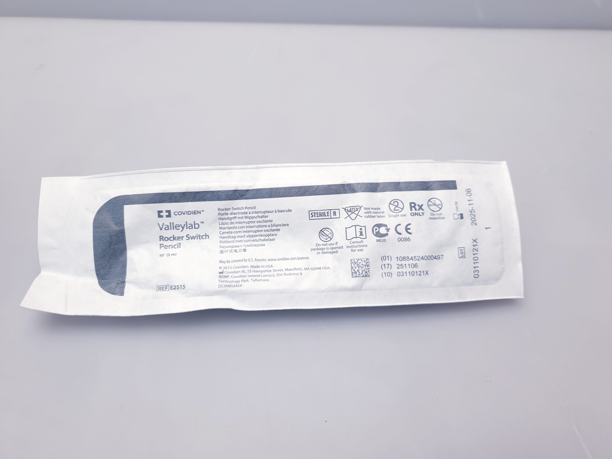Valleylab E2515 Surgical Electrosurgical Pencil thumbnail 7