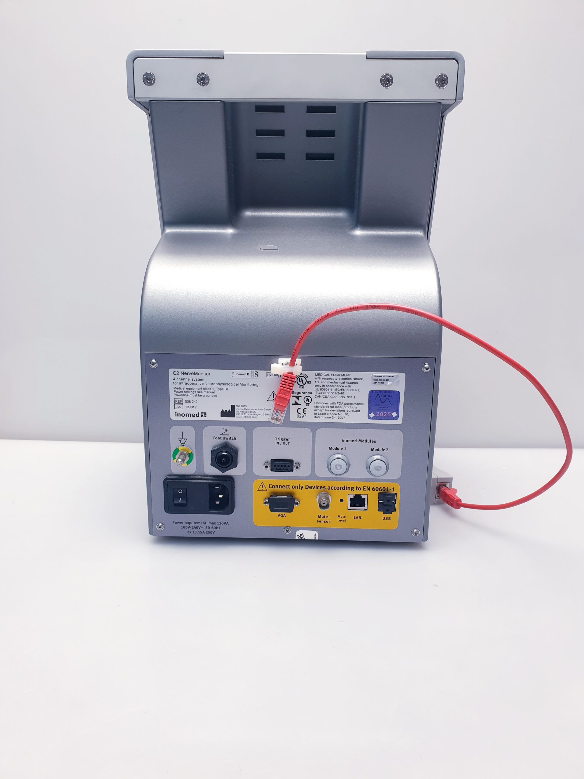 inomed C2 2 NerveMonitor C2 4-Kanal-System für die intraoperative Nervenüberwachung thumbnail 7