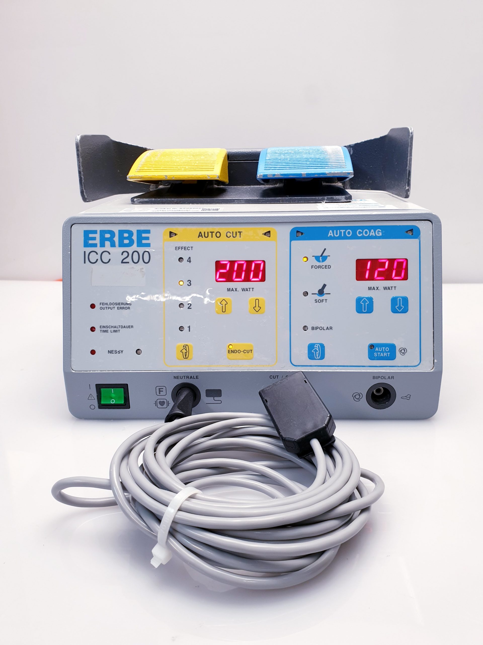 Erbe ICC 200 ICC200 – HF Gerät mit Endocut thumbnail 4