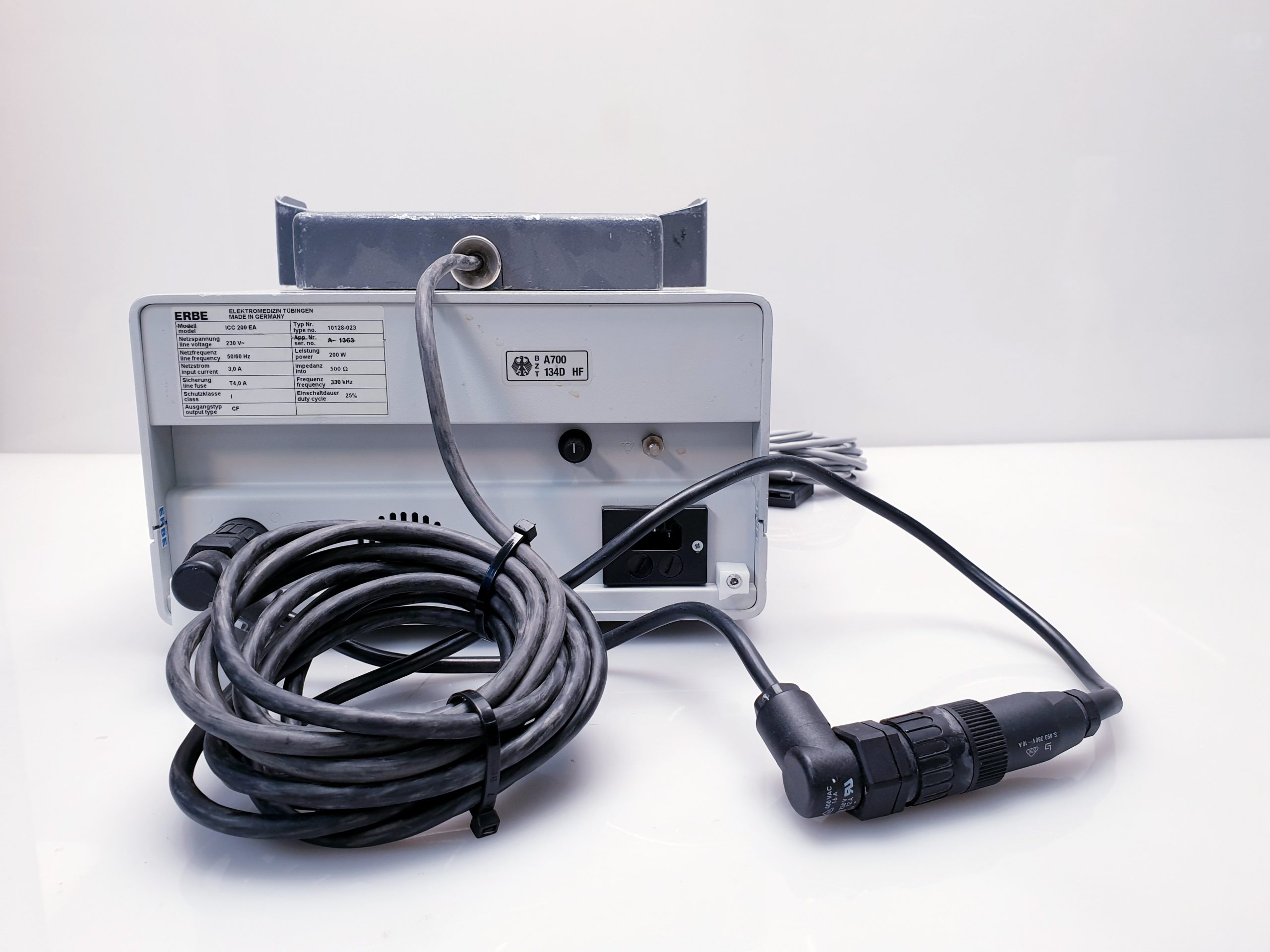 Erbe ICC 200 ICC200 – HF Gerät mit Endocut thumbnail 8
