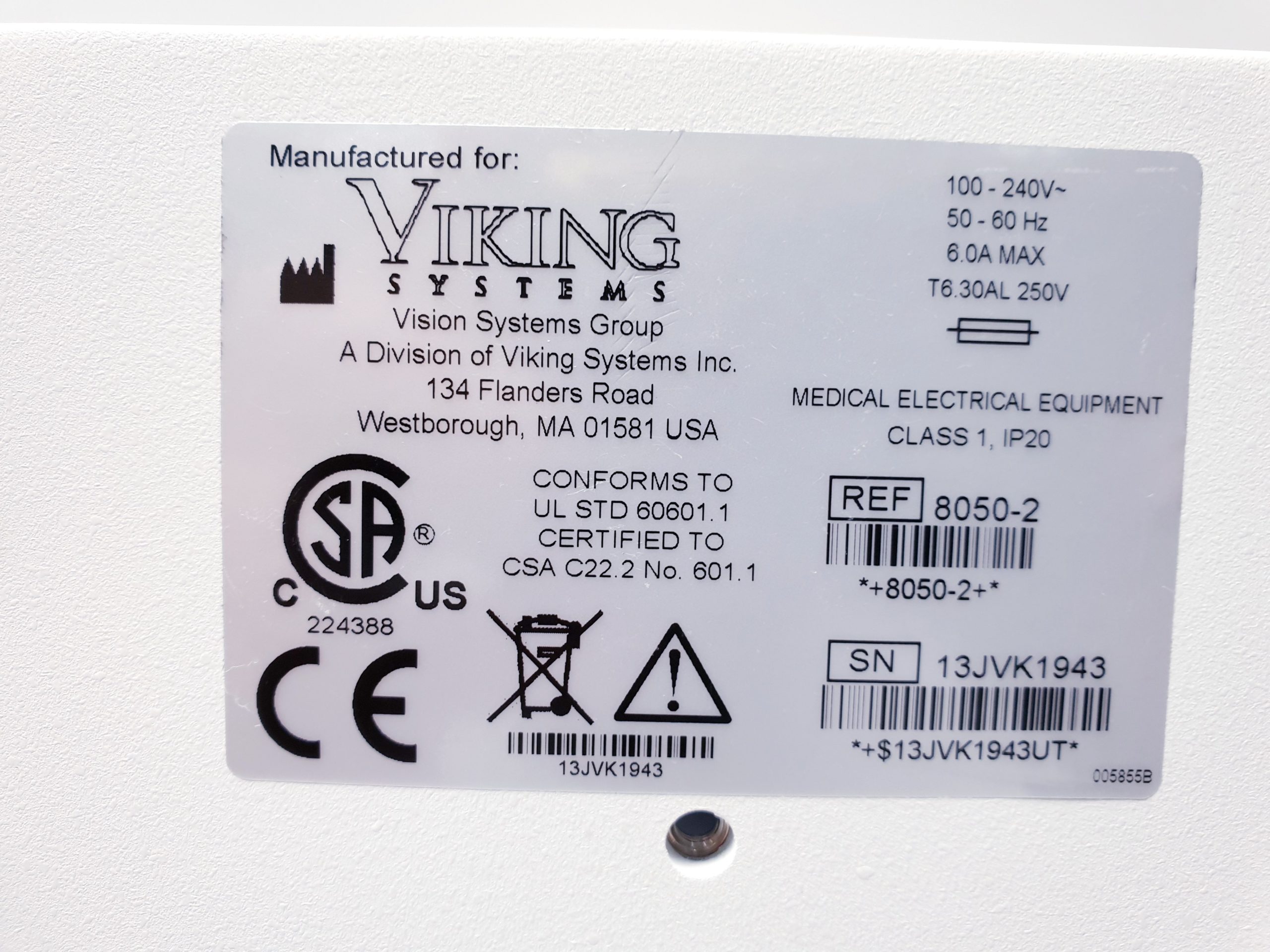 Conmed Viking 3D HD System 8050-2+8170-12+8170-6+3D 30 Grad 8191-14 +Adapter thumbnail 9