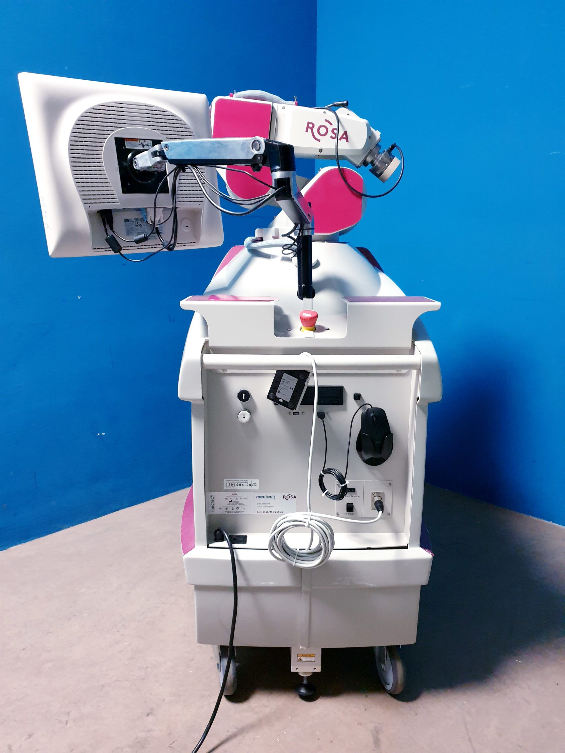 Medtech Rosa Robot – Navigation – Ohne Festplatte – Defekt thumbnail 7