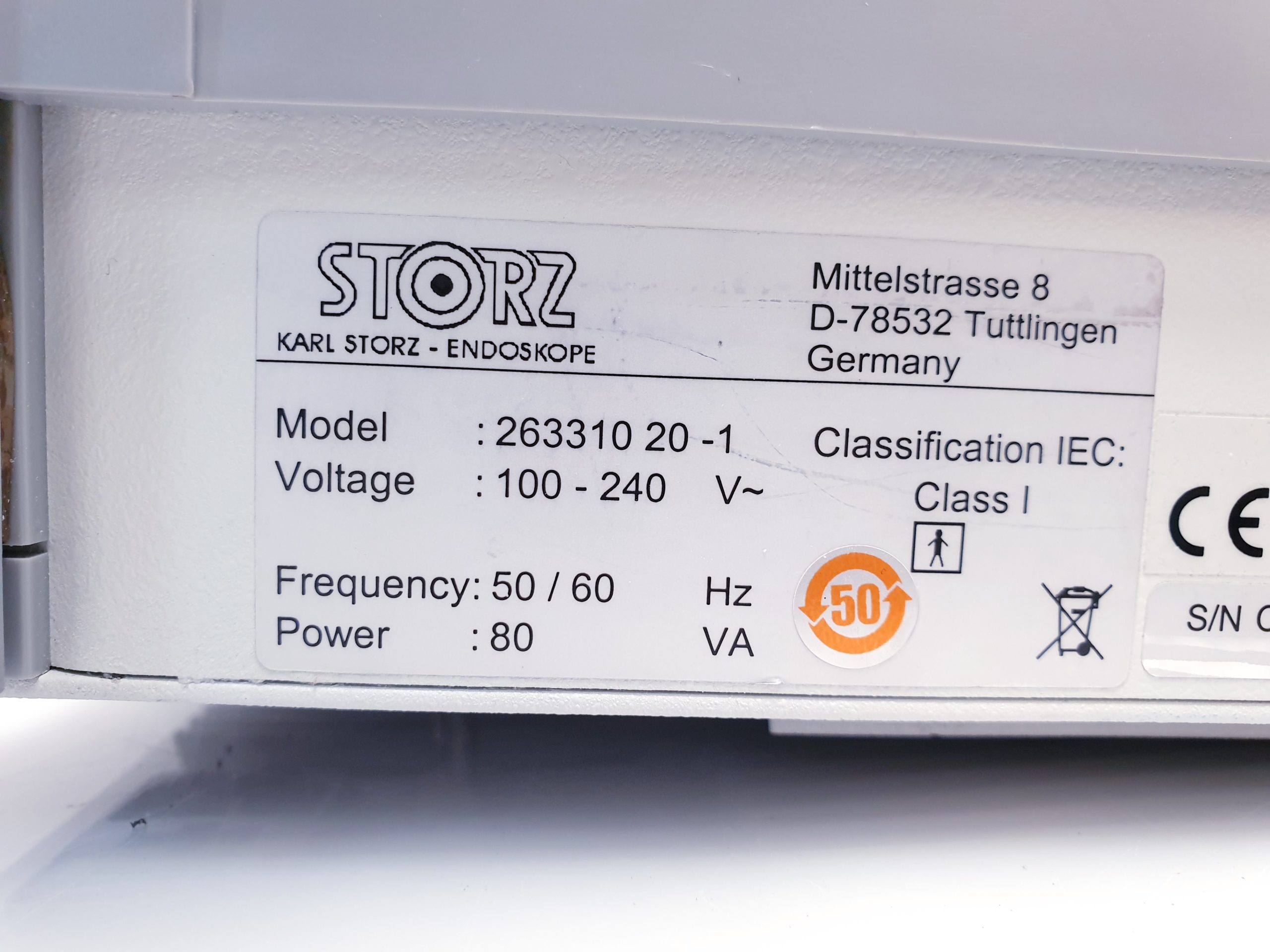 Storz 263310 20 Insufflator Hamou Endomat thumbnail 8