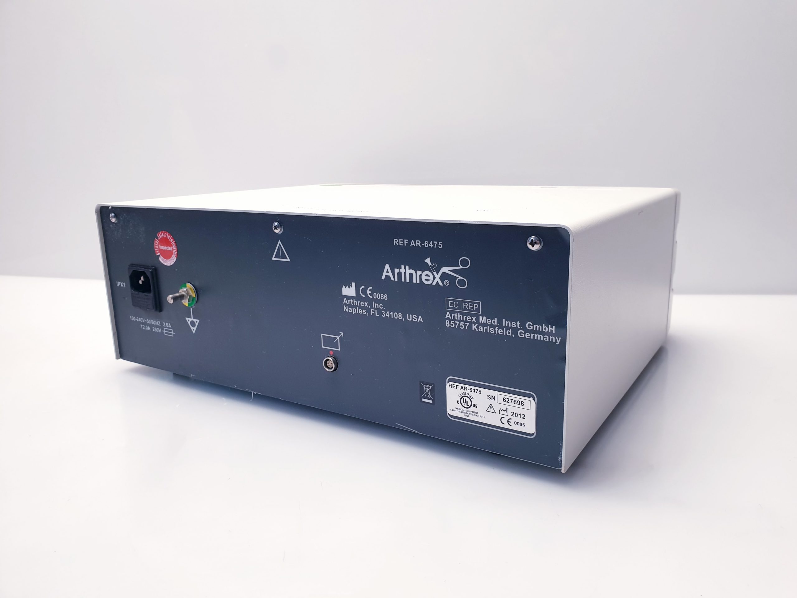 Arthrex AR-6475 Continuous Wave III Arthroscopy Pump thumbnail 6