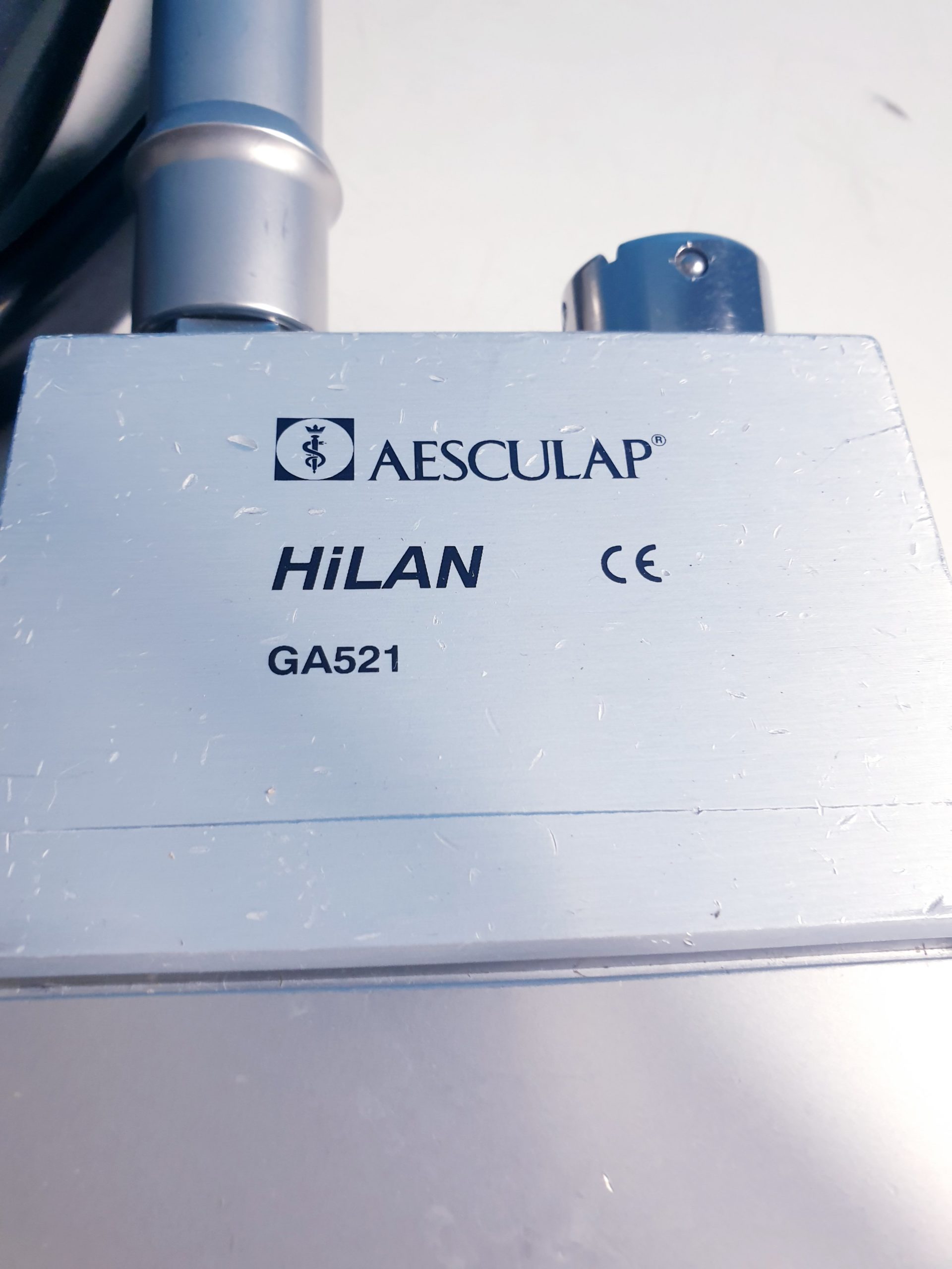 Aesculap HiLAN GA 521 Fußschalter + GA466R Druckluftschlauch — image 1 of 4
