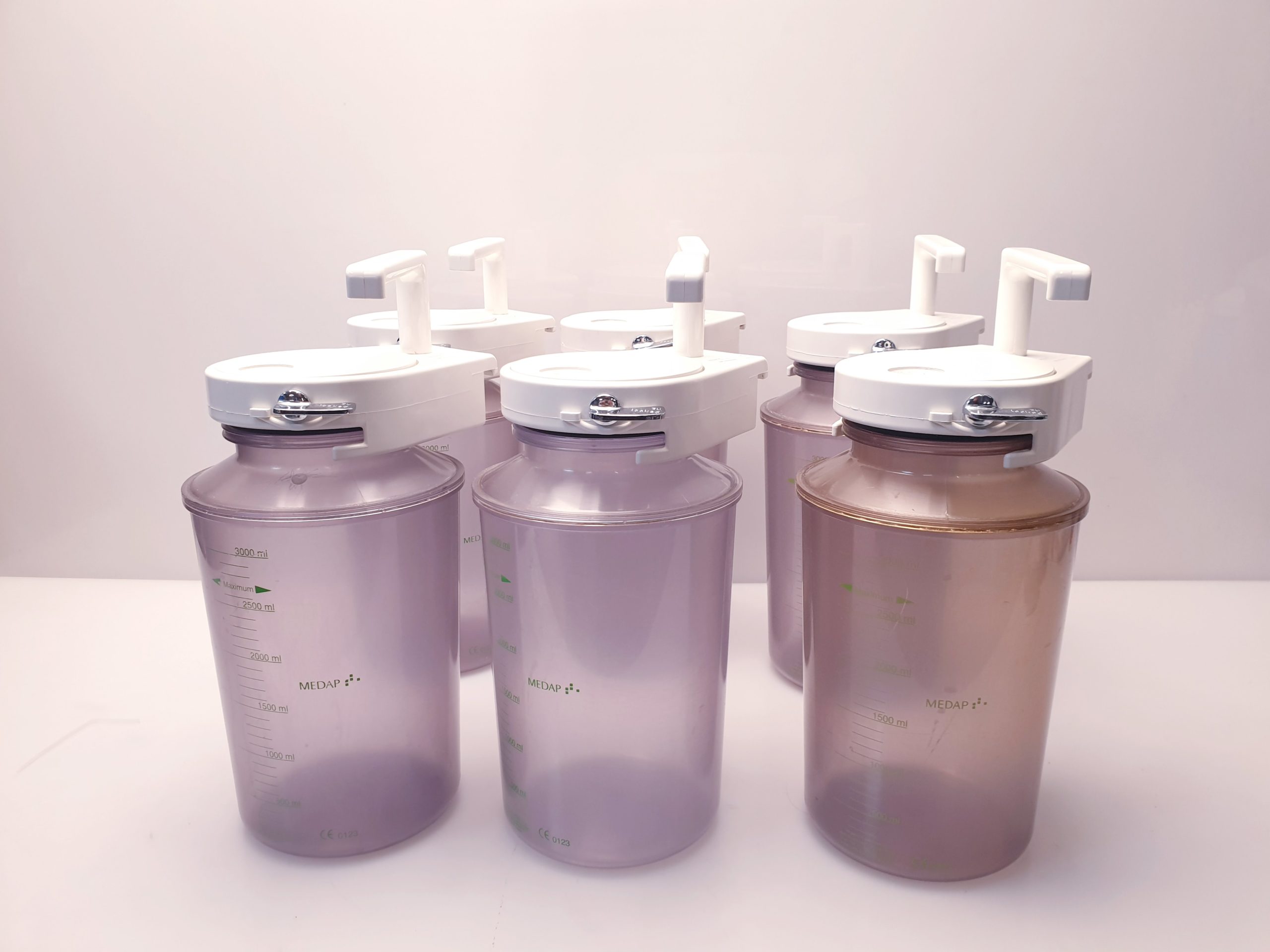Maquet Medap Sekretbehälterverschluss 57500390 3 Liter mit Verschluss — image 1 of 10