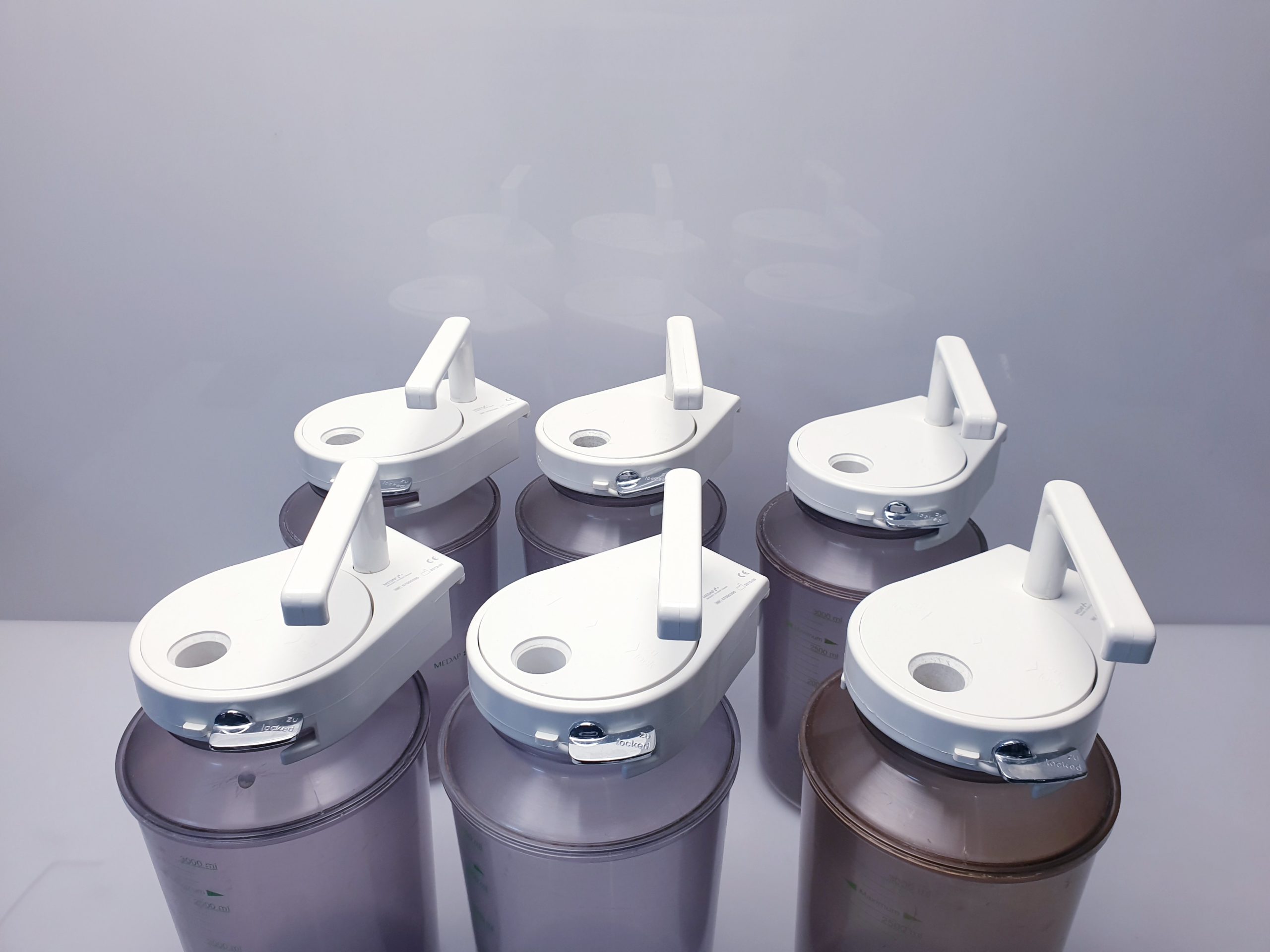 Maquet Medap Sekretbehälterverschluss 57500390 3 Liter mit Verschluss thumbnail 2