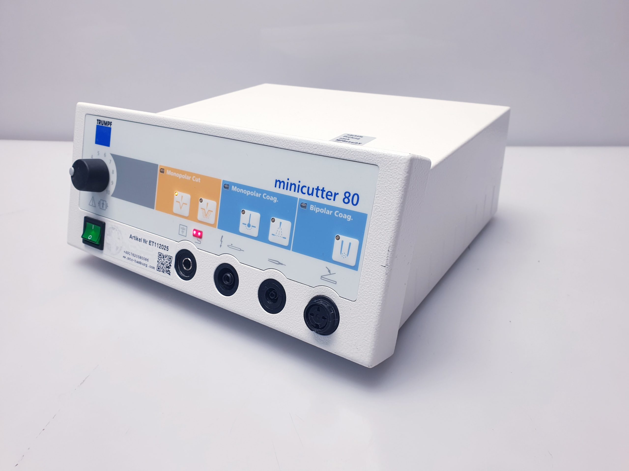 KLS MARTIN Trumpf HMC80 HF-Gerät Minicutter Chirurgie gerät thumbnail 2