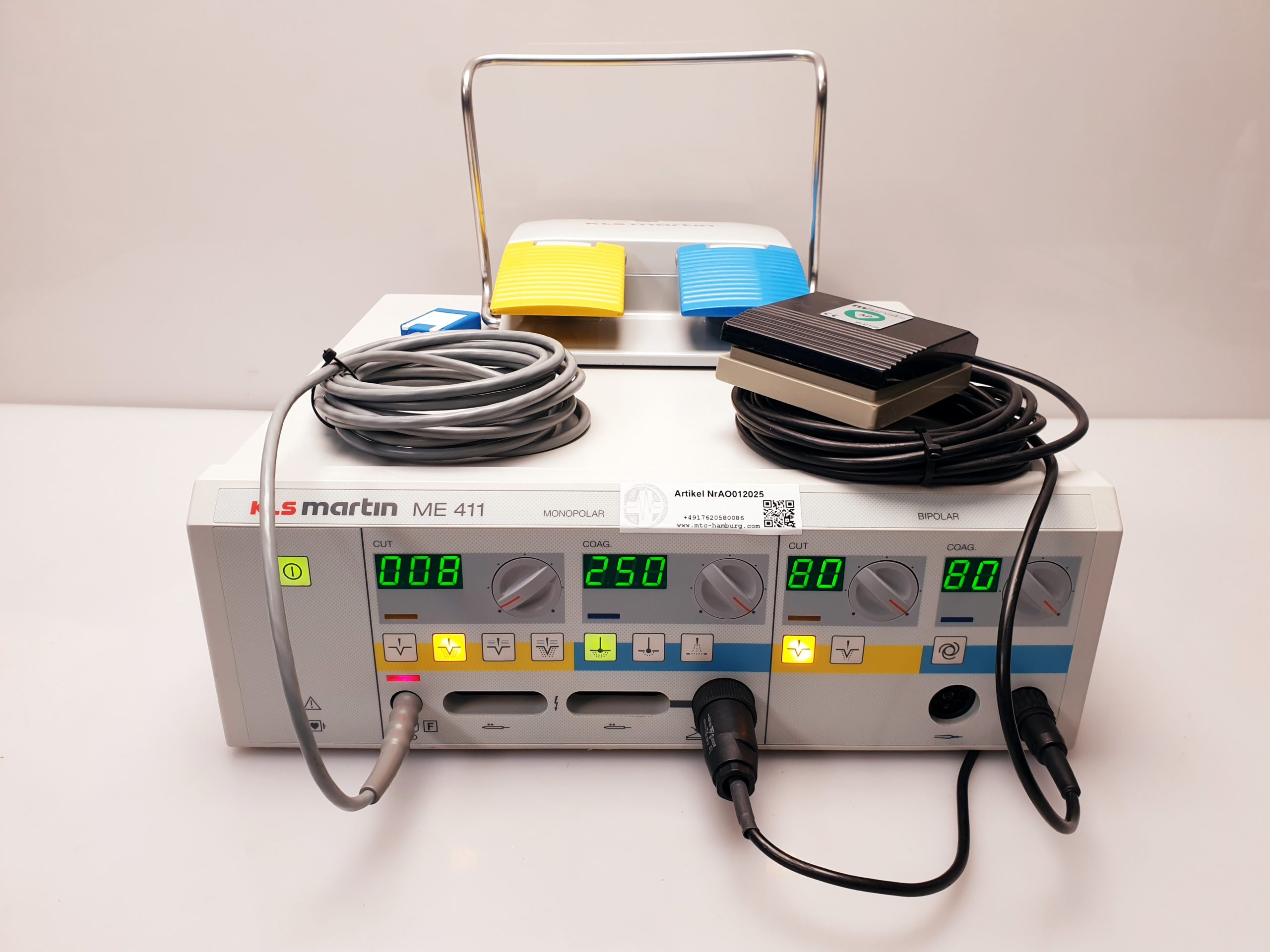 KLS MARTIN ME 411 – ME411 – HF-Chirurgie-Einheit — image 1 of 16