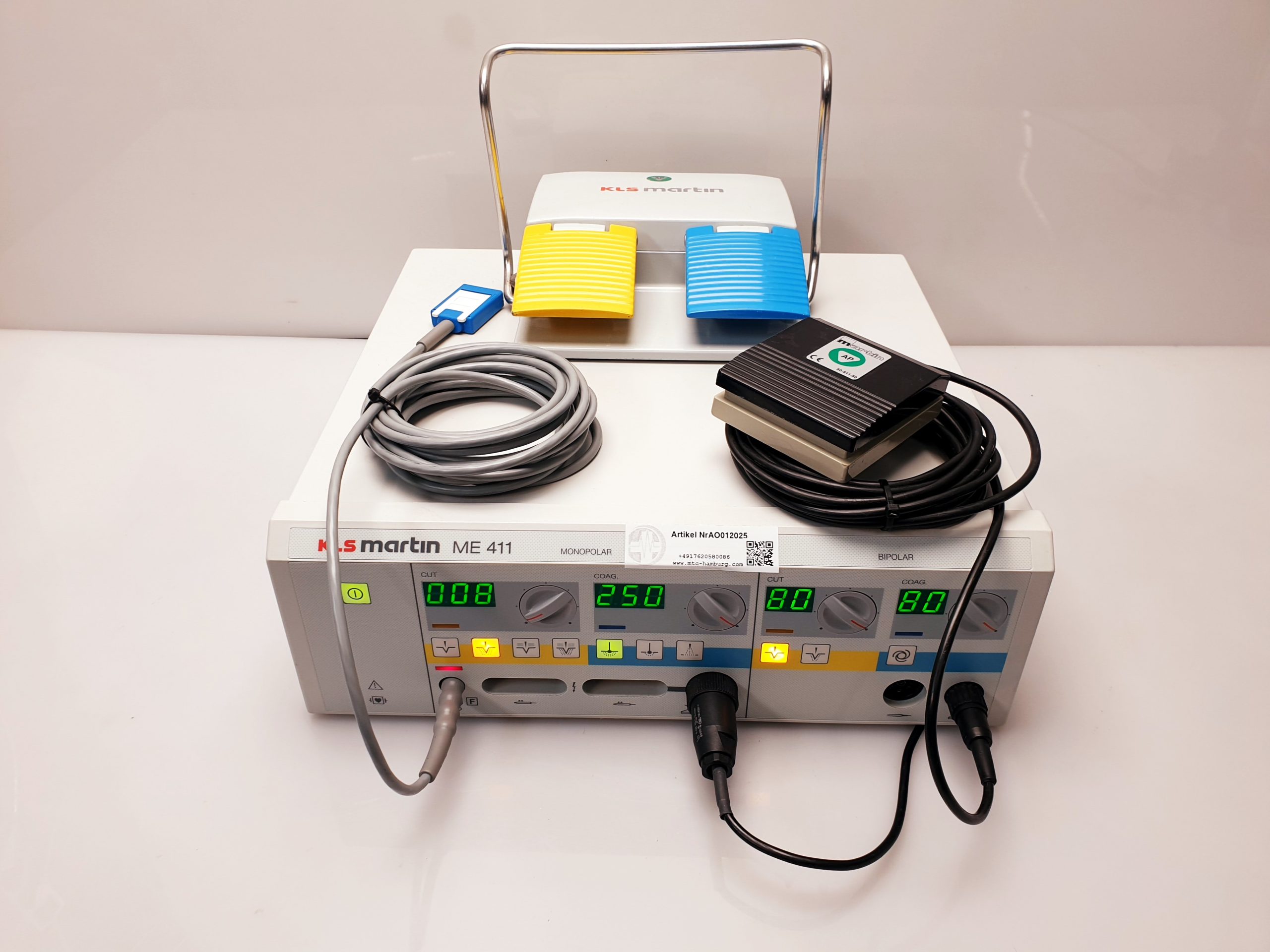 KLS MARTIN ME 411 – ME411 – HF-Chirurgie-Einheit thumbnail 3