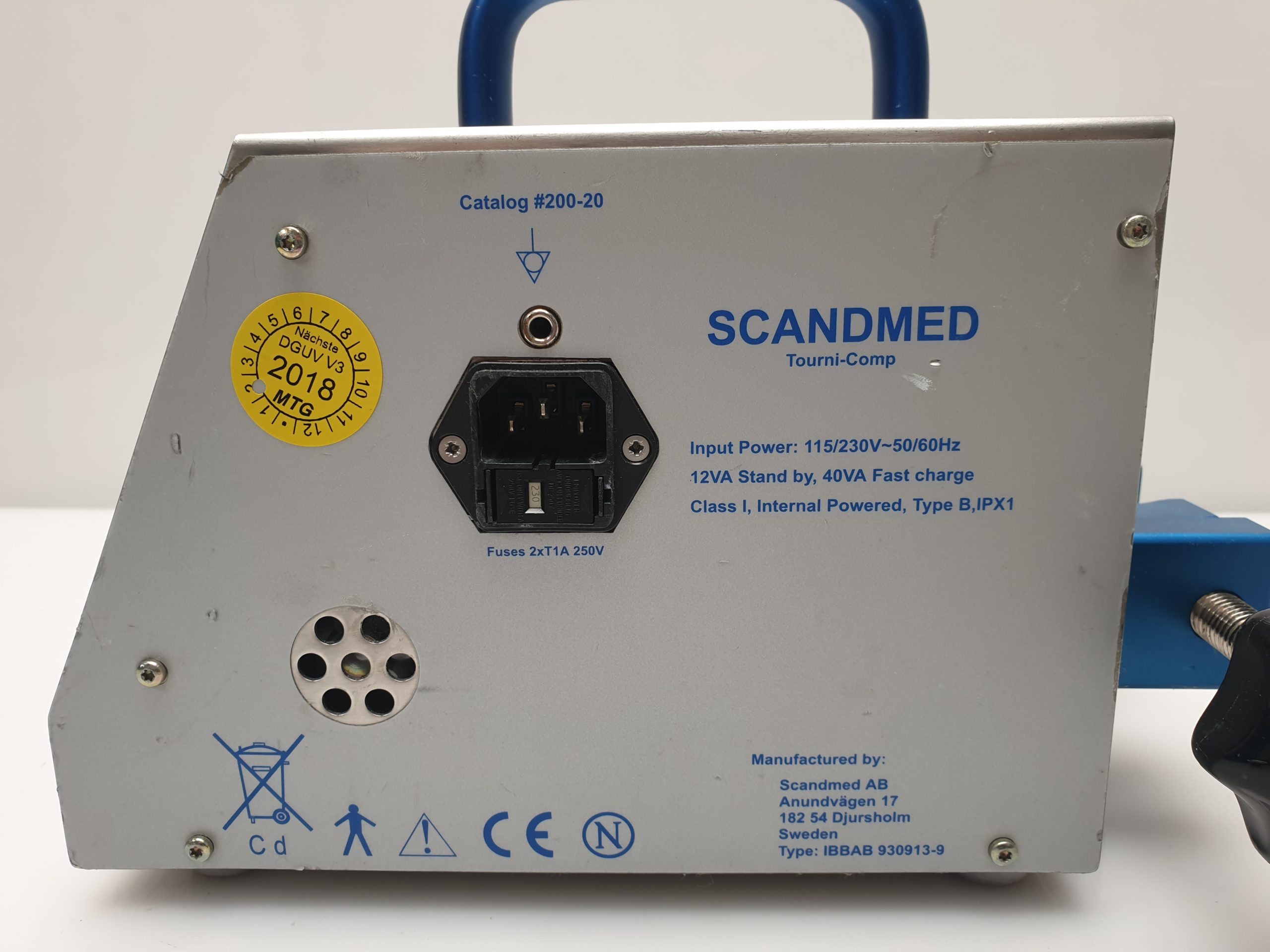 SCANDMED 200-20 Automatic Tourniquet System thumbnail 4