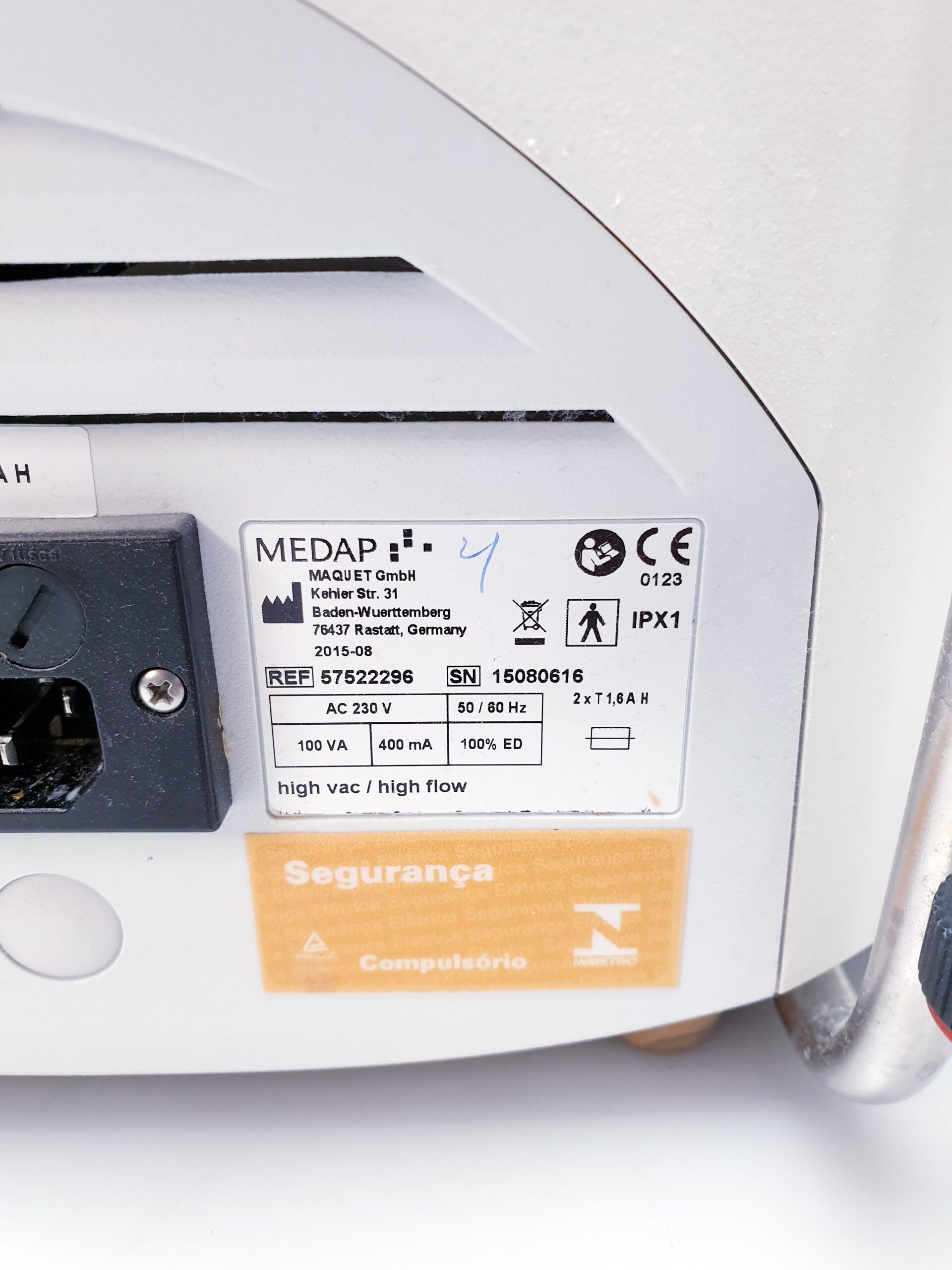 MEDAP BORA UP 2080 Absauger – Sekretabsauger thumbnail 8