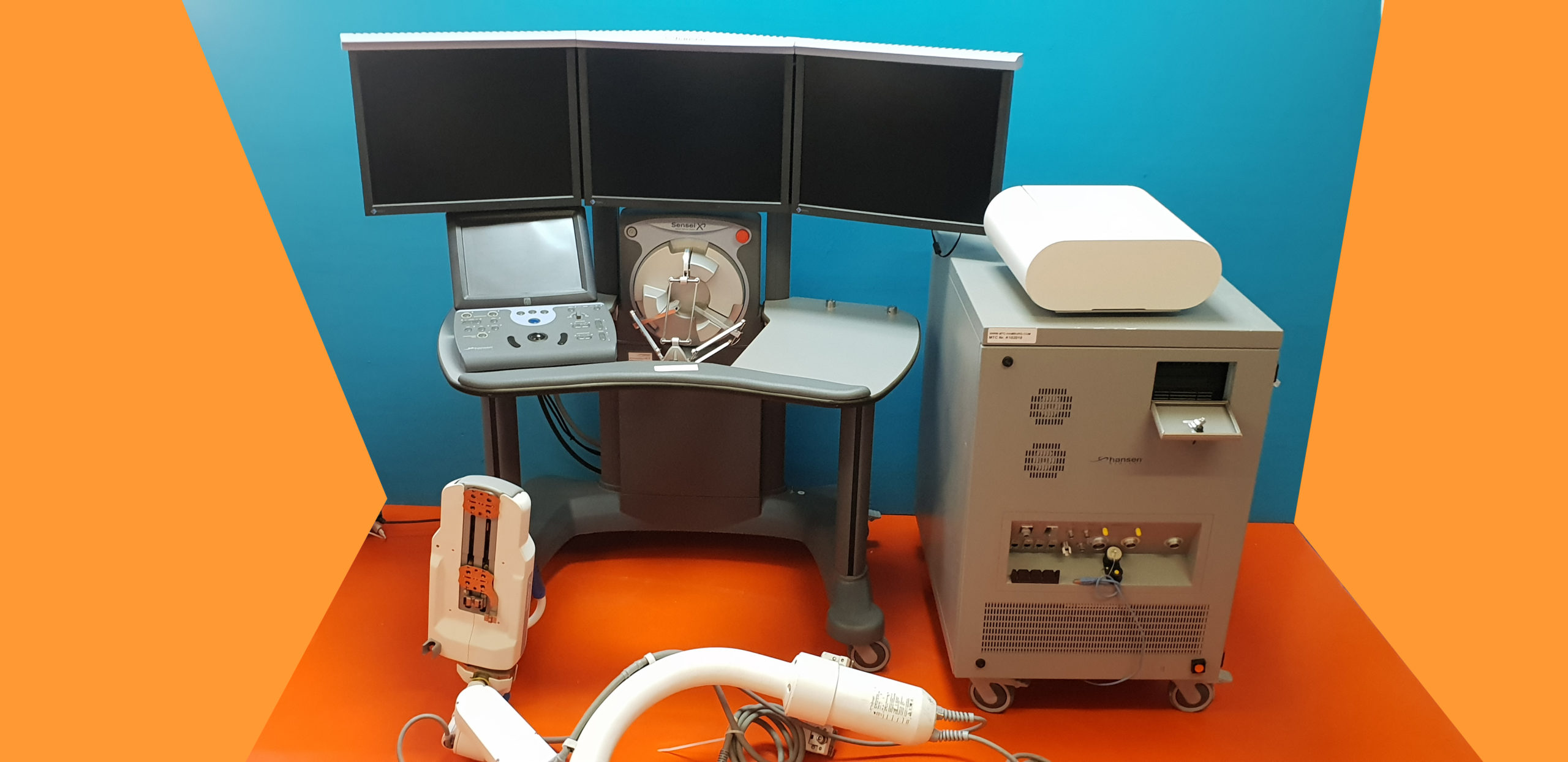 Hansen Medical Sensei X Elektrophysiologisches Mappingsystem, kardiologisch, Roboterarm — image 1 of 12
