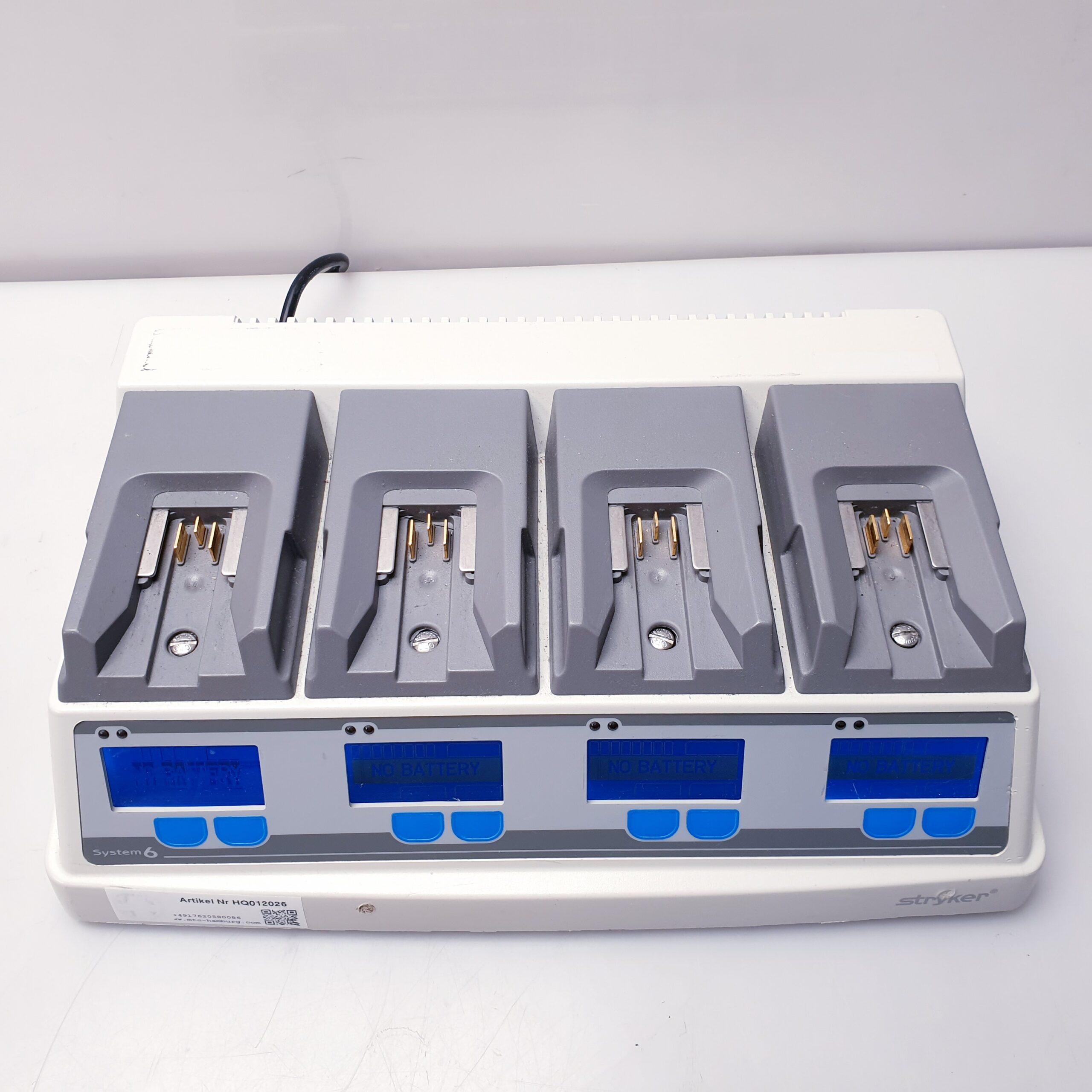 Stryker System 6 // System6 6110-120 Batterie Ladegerät thumbnail 6