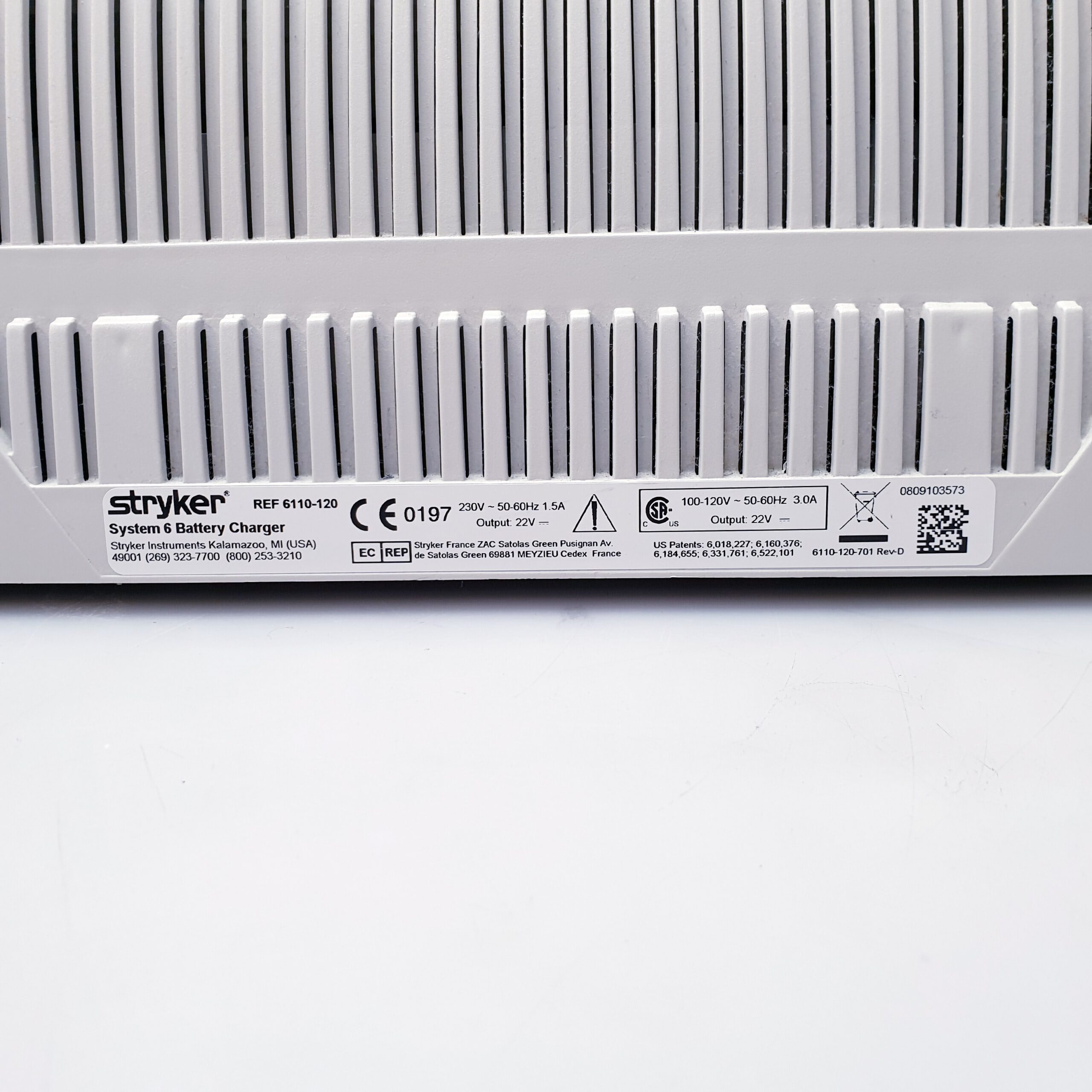 Stryker System 6 // System6 6110-120 Batterie Ladegerät thumbnail 13