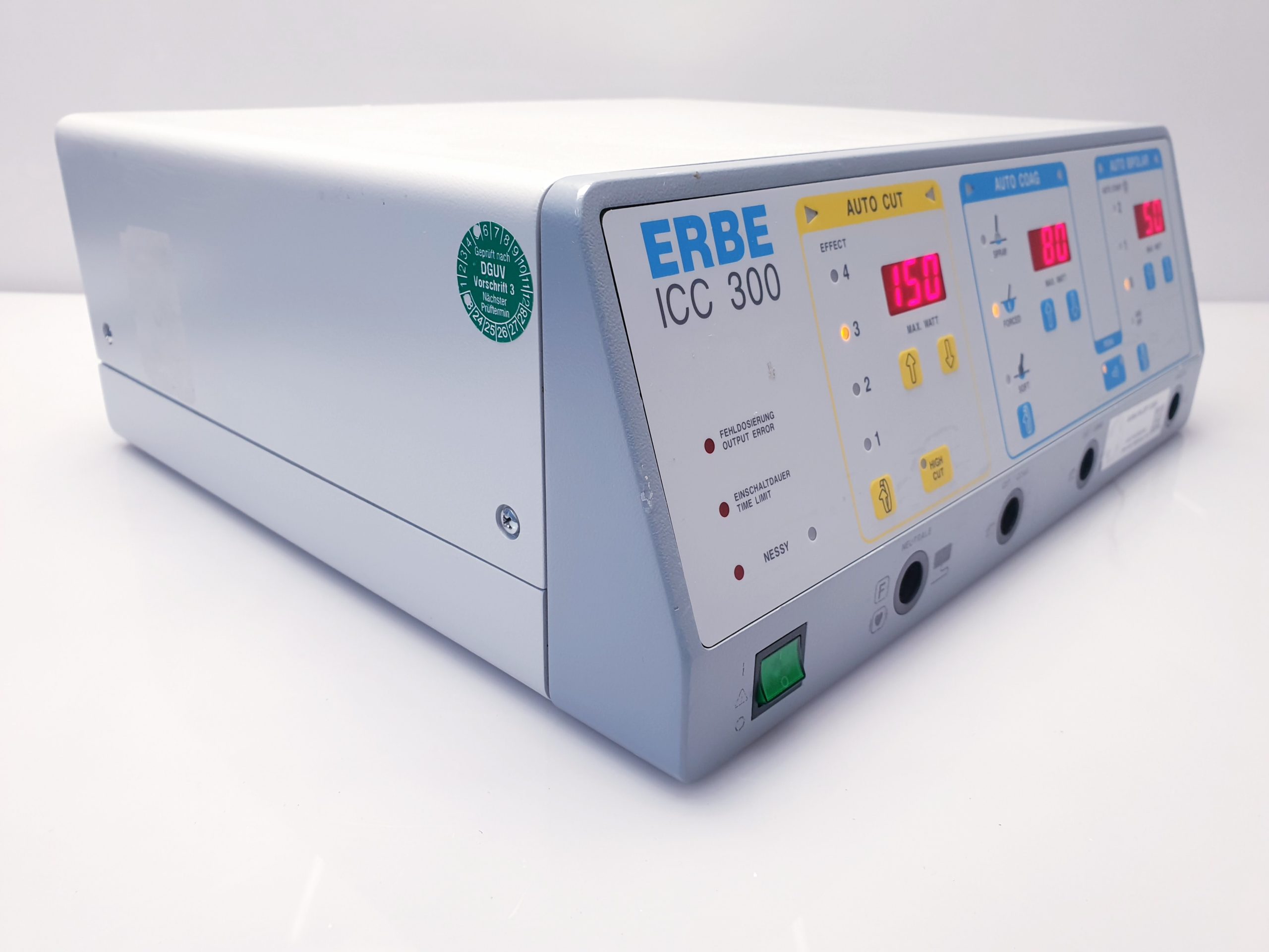 ERBE ICC 300 ICC300 H HF-Chirurgiegerät 300 Watt Leistung mit Fusschaltter thumbnail 10