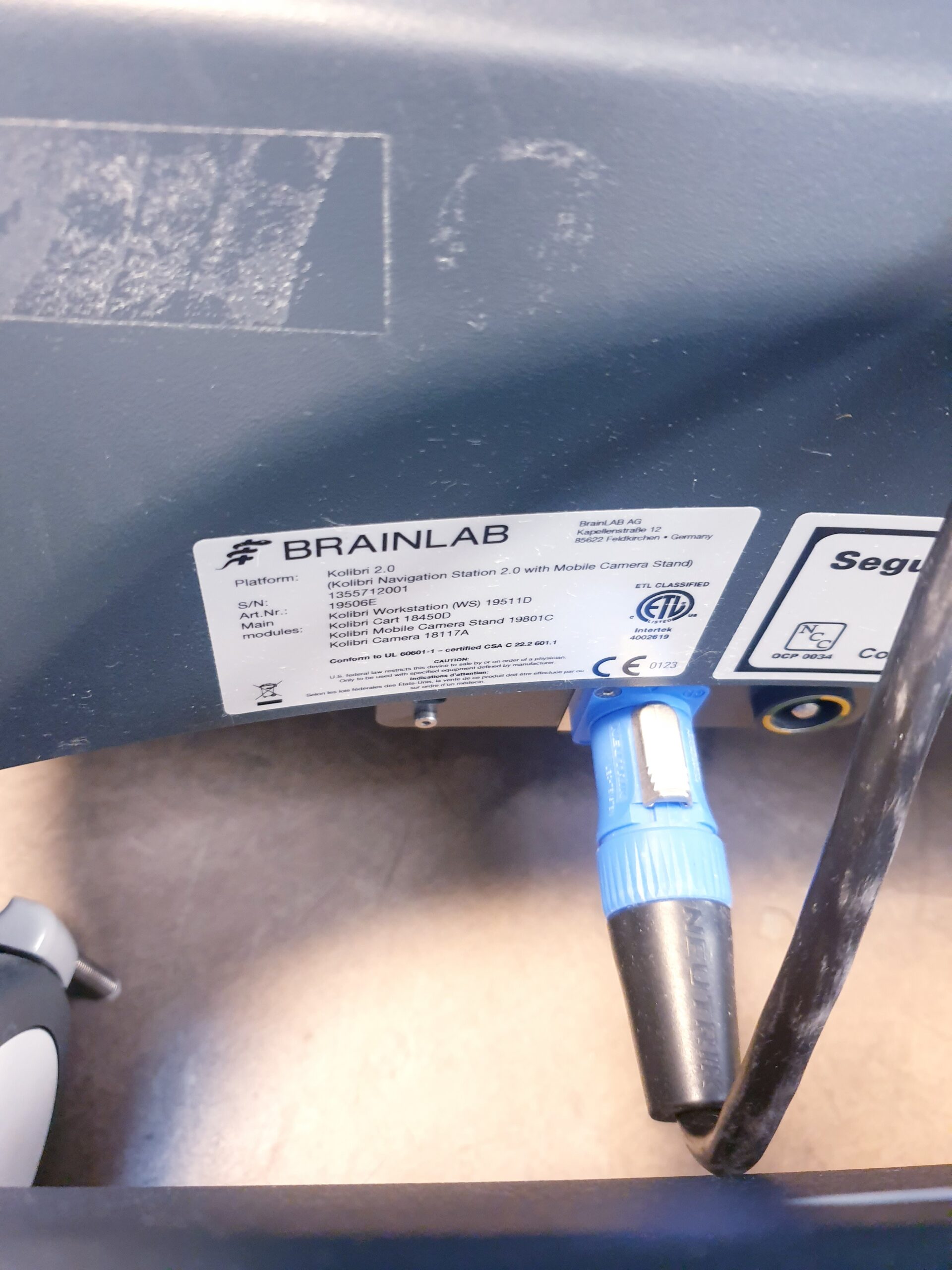Brainlab Kolibri Cart 1.2 Kolibri Cart 1.2 Navigationssystem thumbnail 18