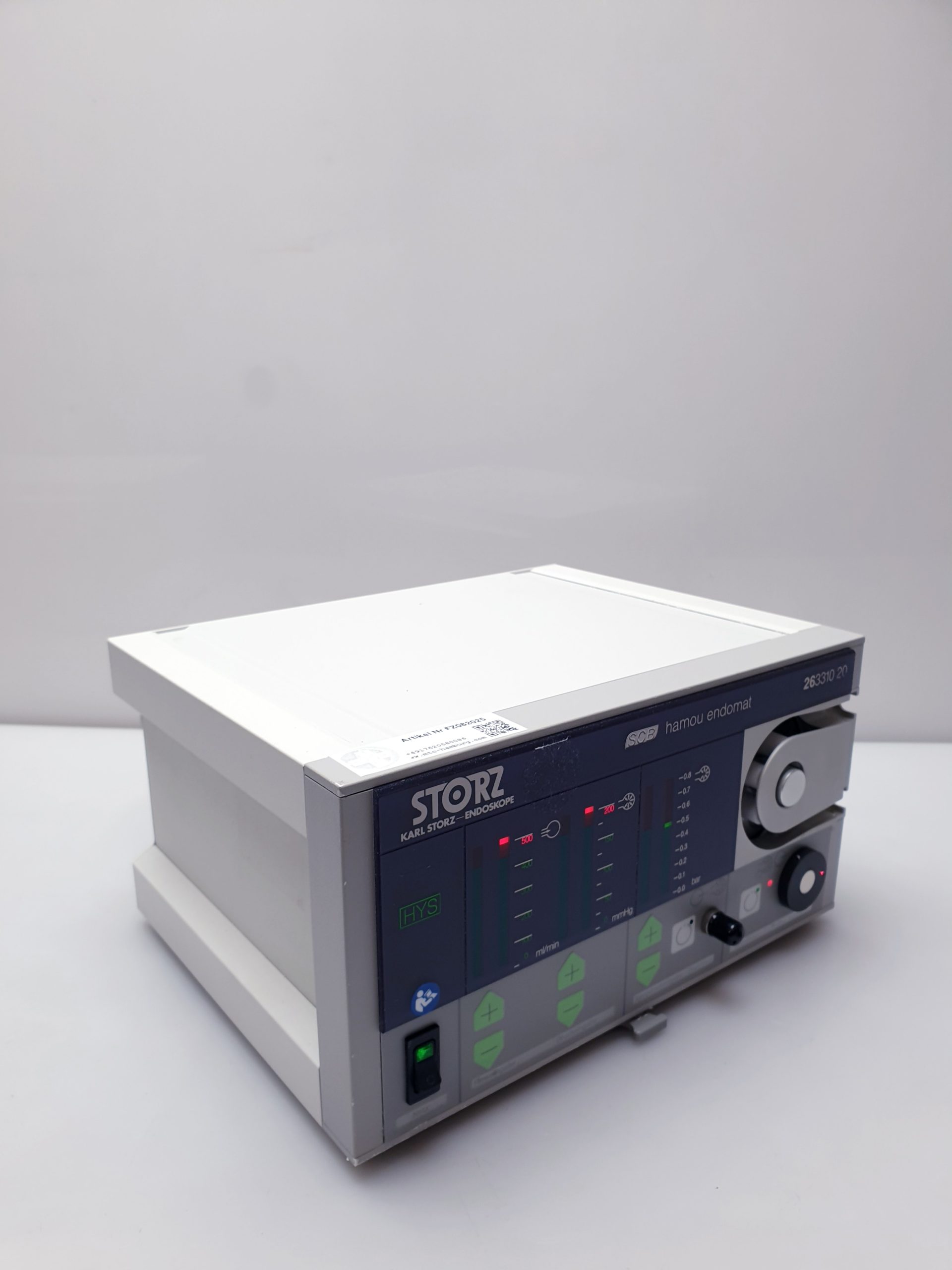 Storz 263310 20 – 26331020 Insufflator Hamou Endomat thumbnail 17