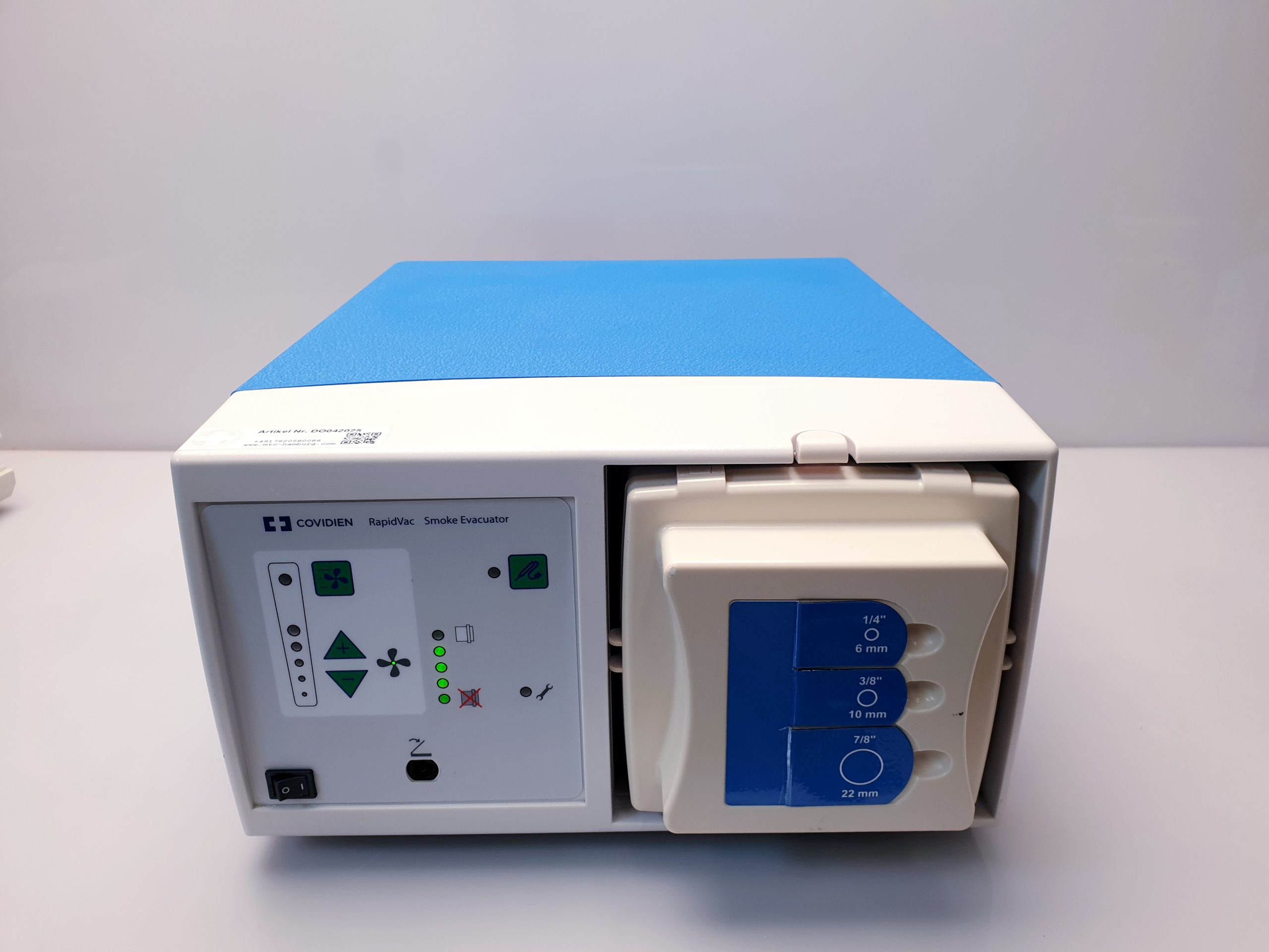 Covidien Valleylab RapidVac Smoke Evacuator Rauchgas Absauger thumbnail 2