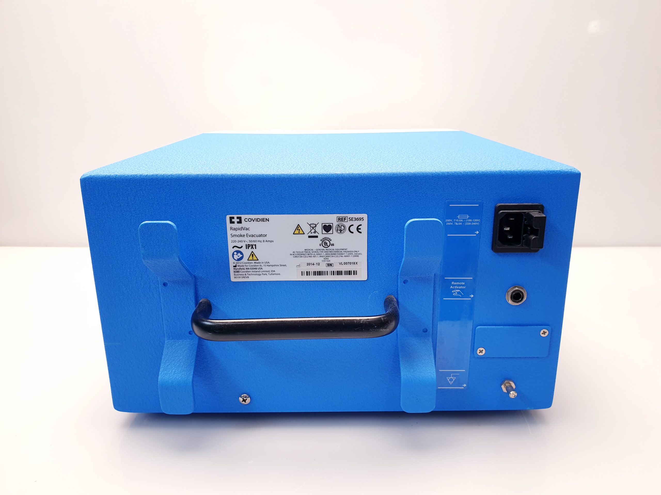Covidien Valleylab RapidVac Smoke Evacuator Rauchgas Absauger thumbnail 8