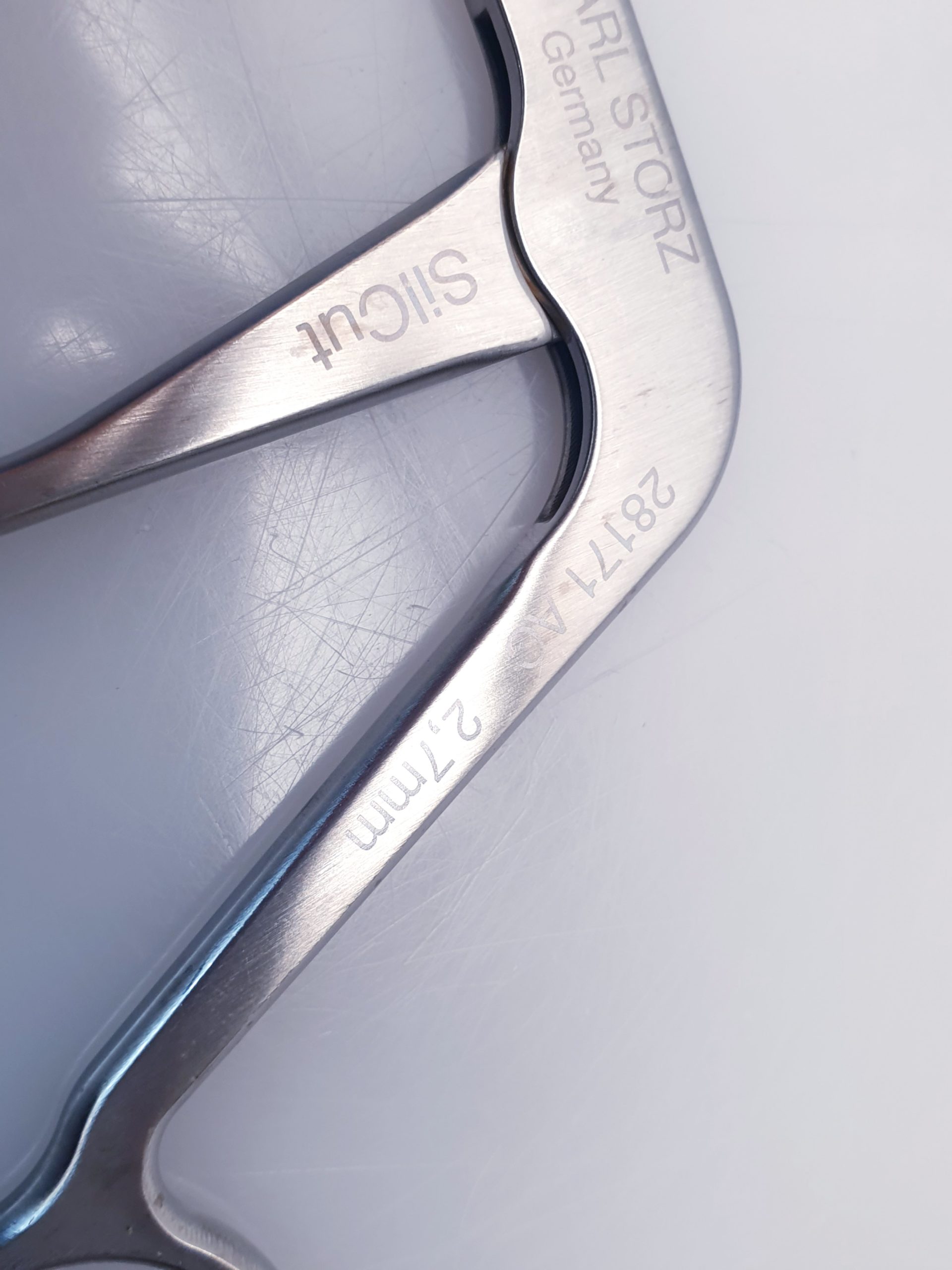 Karl Storz 28171 2,7 mm SilCut Forceps scissor thumbnail 5