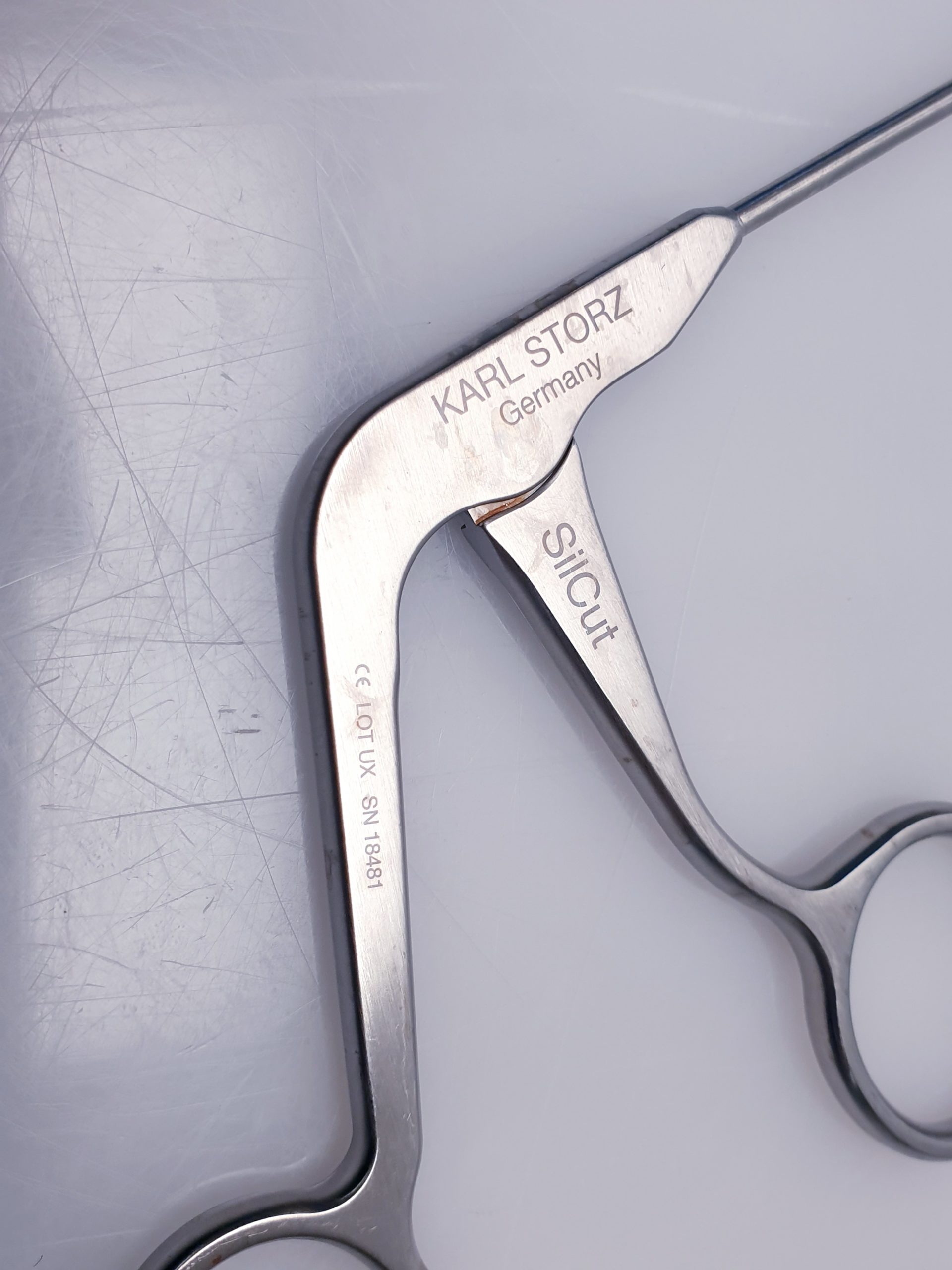 Karl Storz 28171 2,7 mm SilCut Forceps scissor thumbnail 6