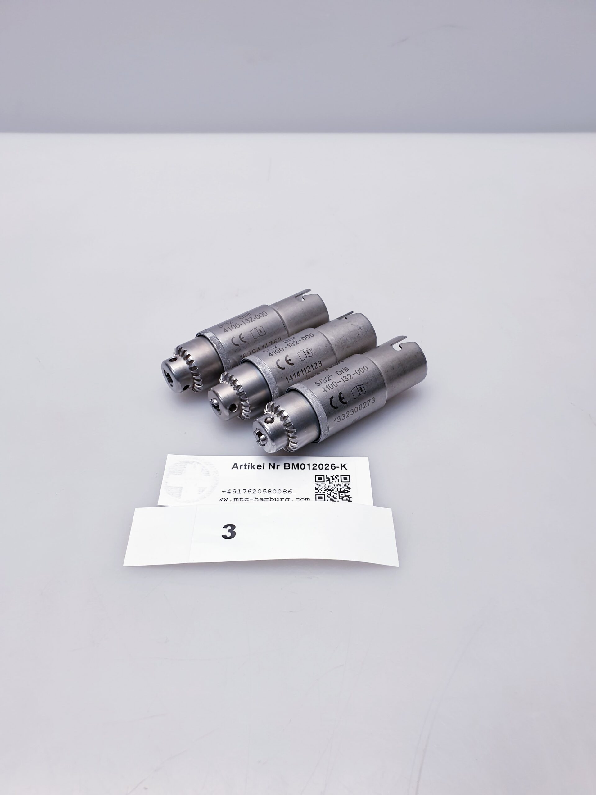 Stryker 4100-132-000 Jacobs Chuck Drill Attachment — image 1 of 7