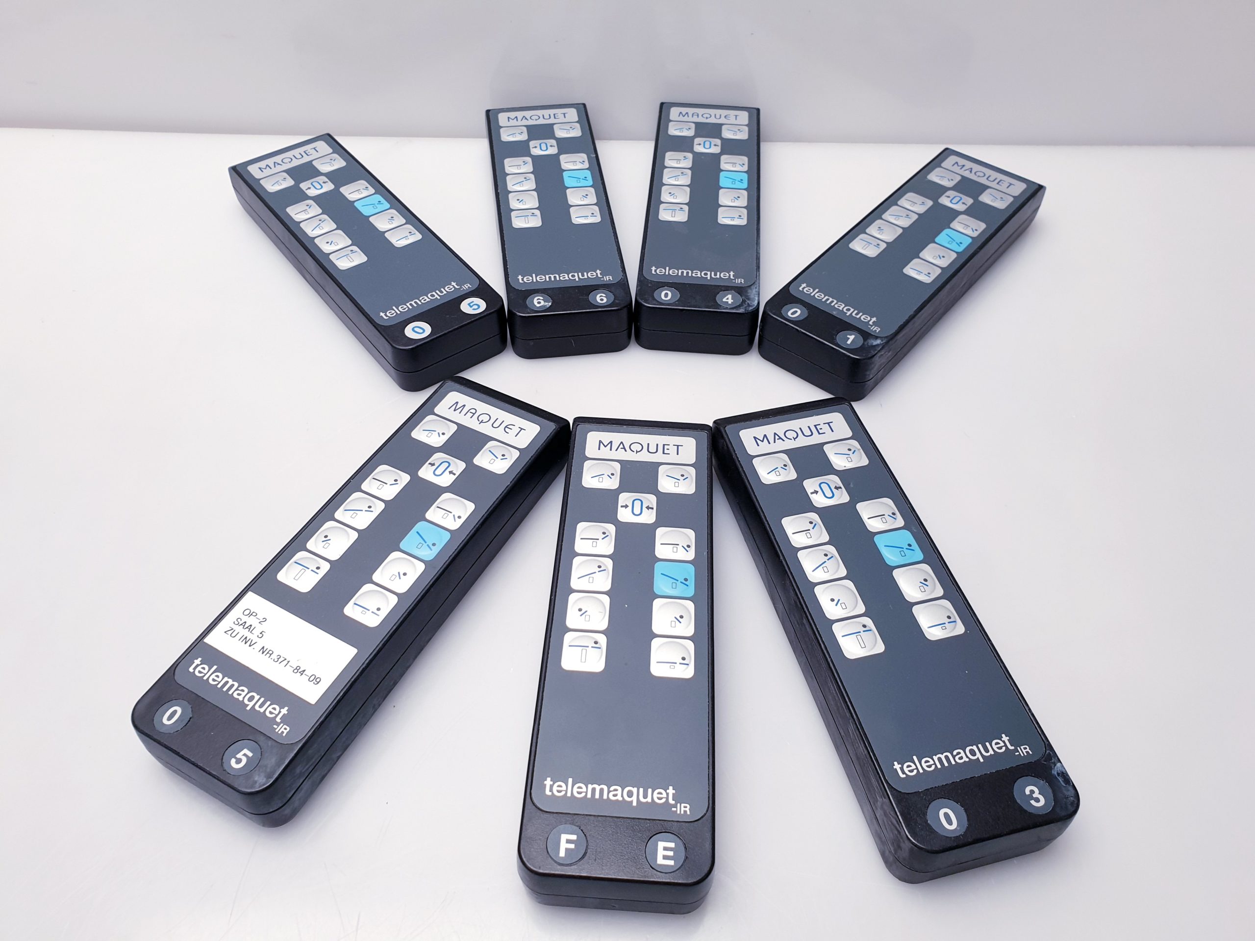 Maquet 3110.30B5 Telemaquet -IR OP-Tischfernbedienung Fernbedienung — image 1 of 5