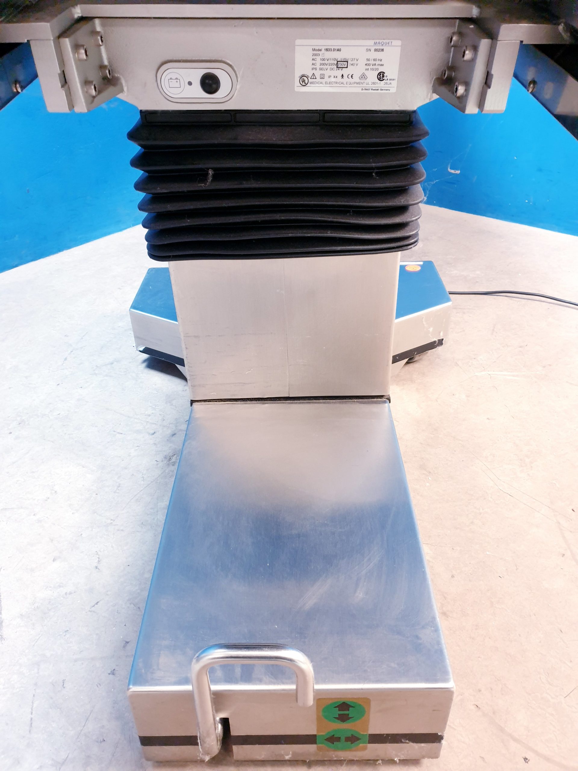 Maquet 1533.01A0 Op Tisch – Elektrisch Fahrbar-Defekt thumbnail 16