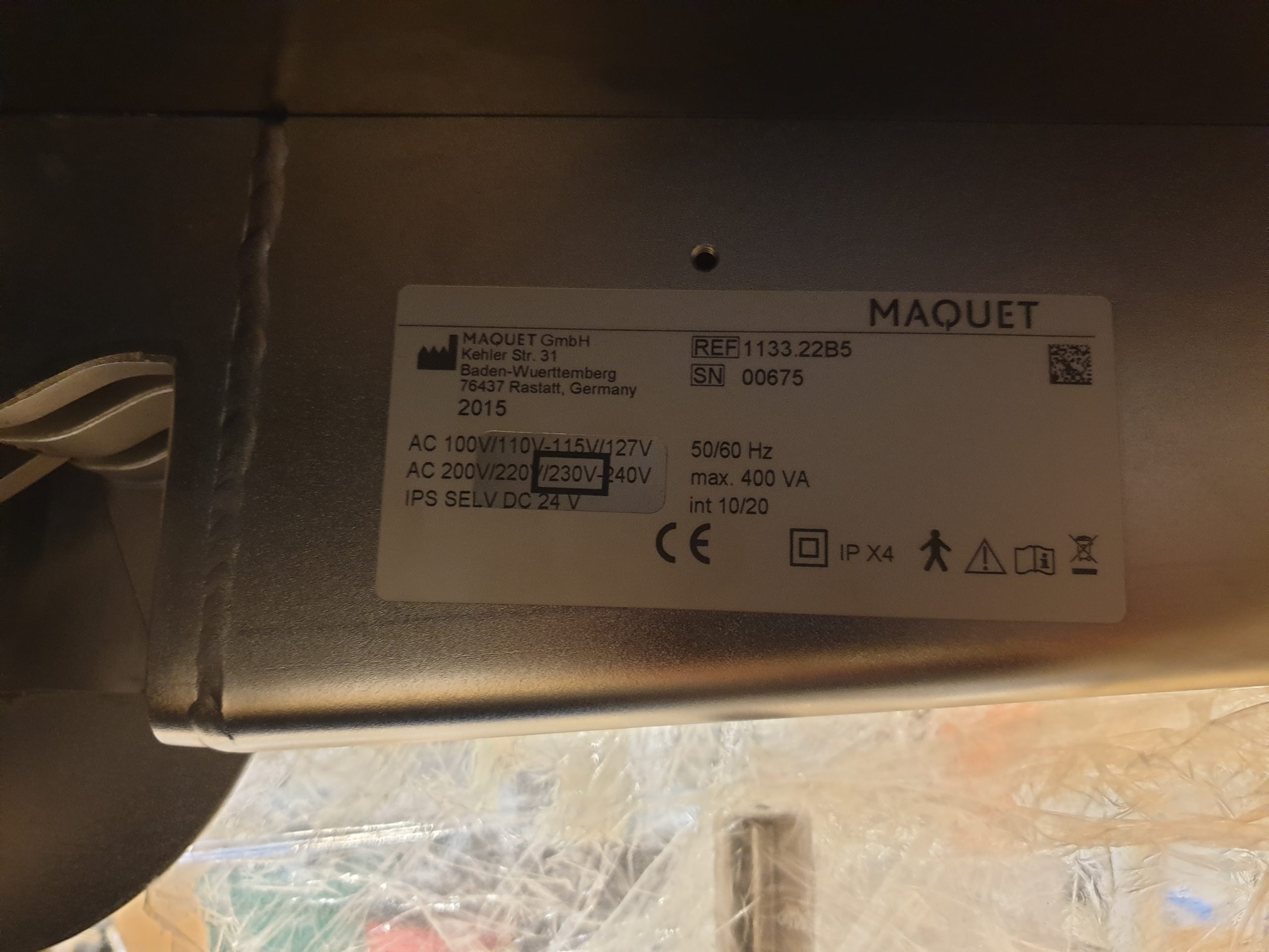 Maquet OP Tisch 1133.22B5 + 1002.15A0 + 3110.26E9 thumbnail 18