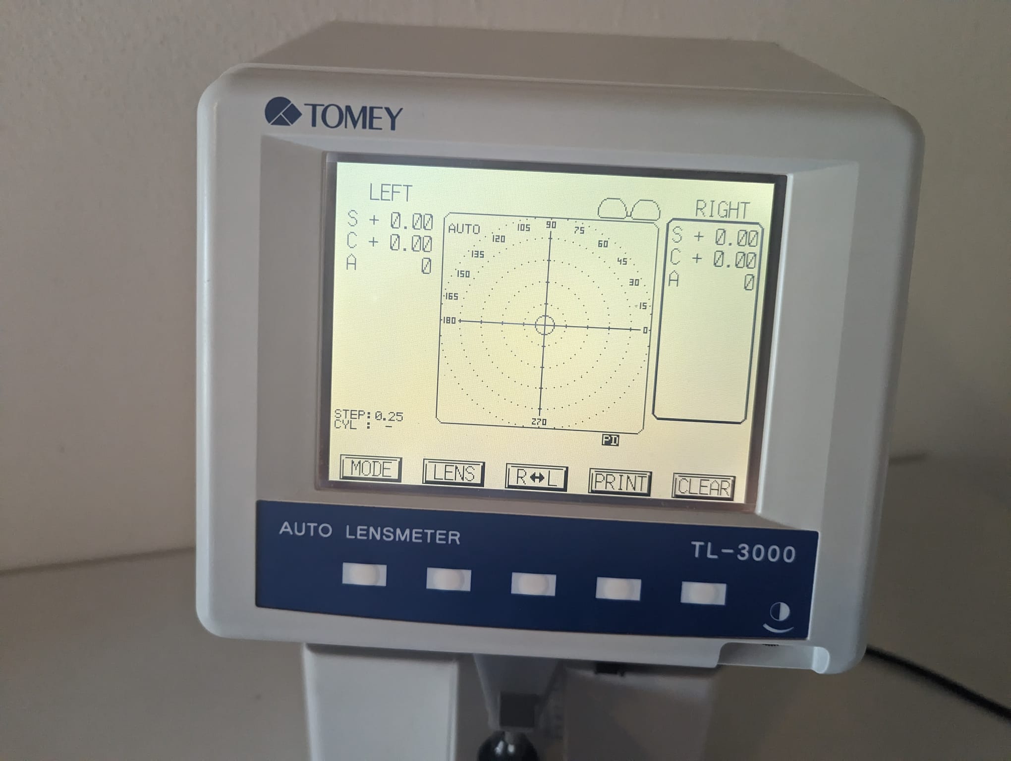Tomey TL-300 77 TL3000 Auto Lensmeter thumbnail 8