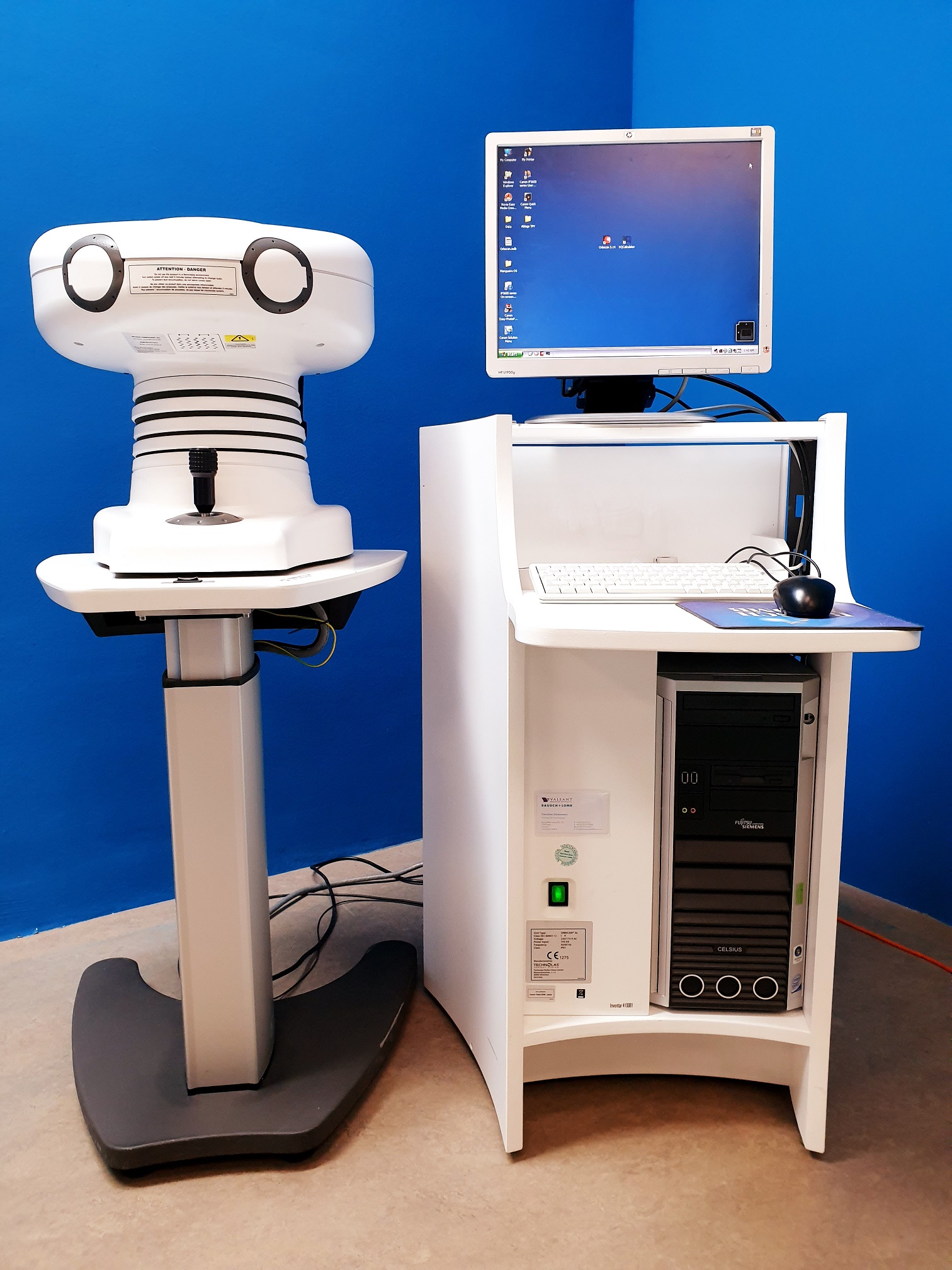 Bausch & Lomb Orbscan IIz Topographer Corneal Analysis System topography Version 3.14 mit Software — image 1 of 13