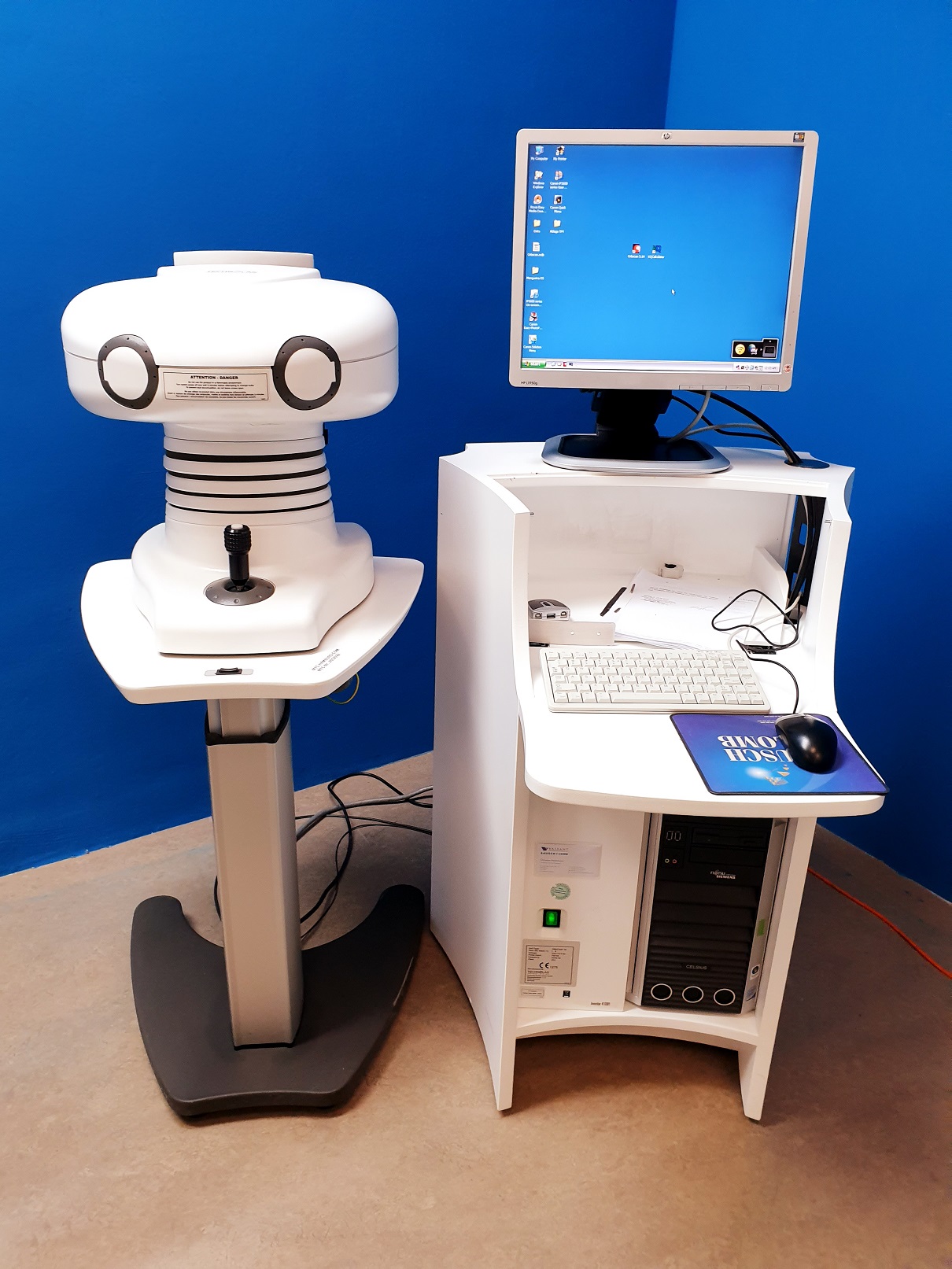 Bausch & Lomb Orbscan IIz Topographer Corneal Analysis System topography Version 3.14 mit Software thumbnail 7