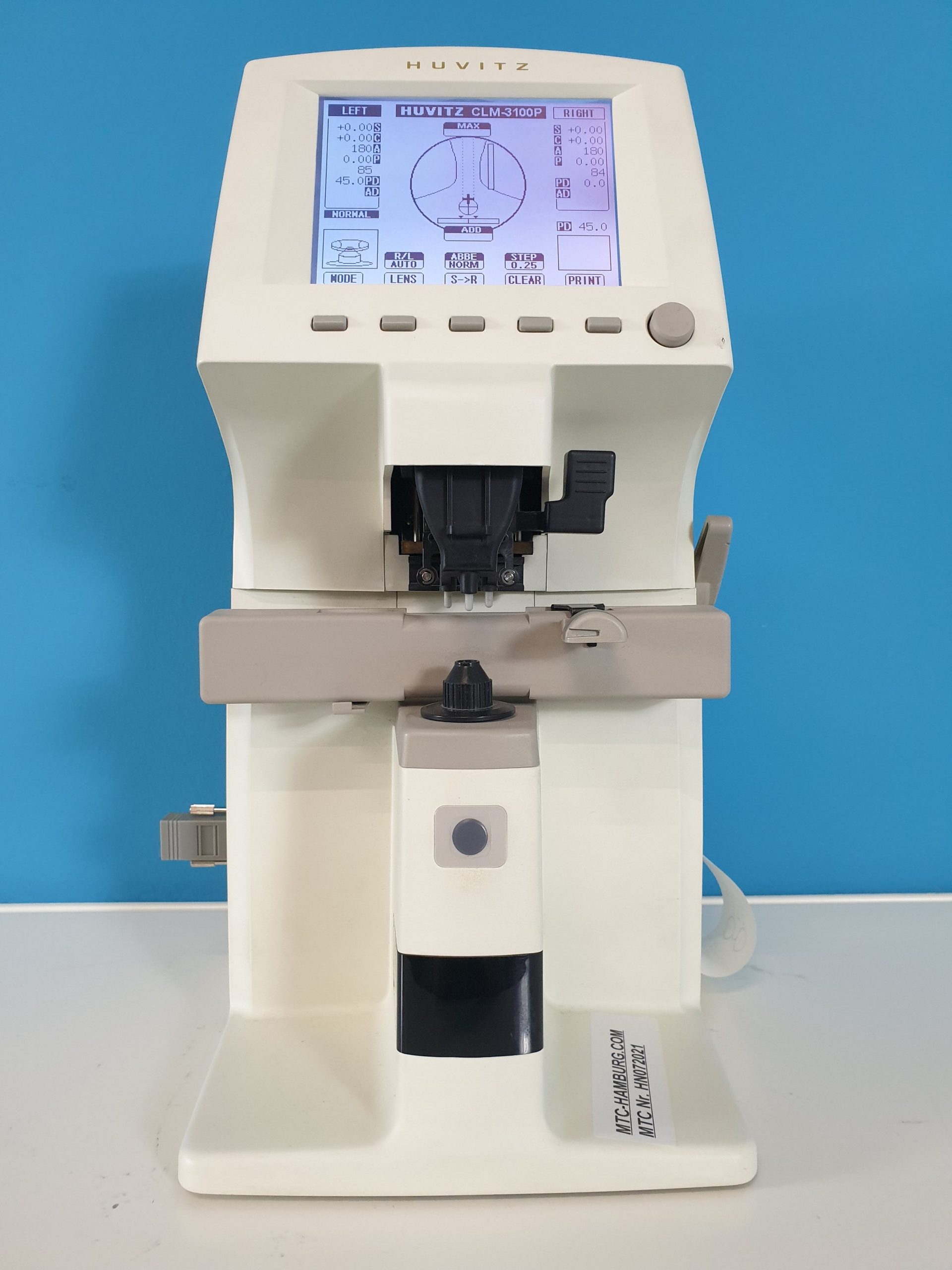 Huvitz CLM 3100P // CLM-3100P – Auto Lensmeter Automatischer Scheitelbrechwertmesser — image 1 of 7