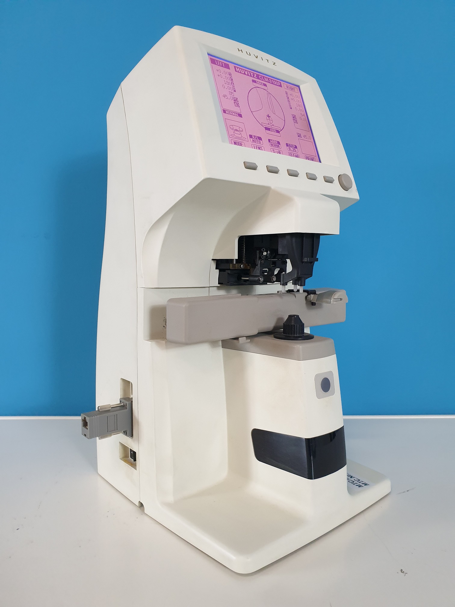 Huvitz CLM 3100P // CLM-3100P – Auto Lensmeter Automatischer Scheitelbrechwertmesser thumbnail 3