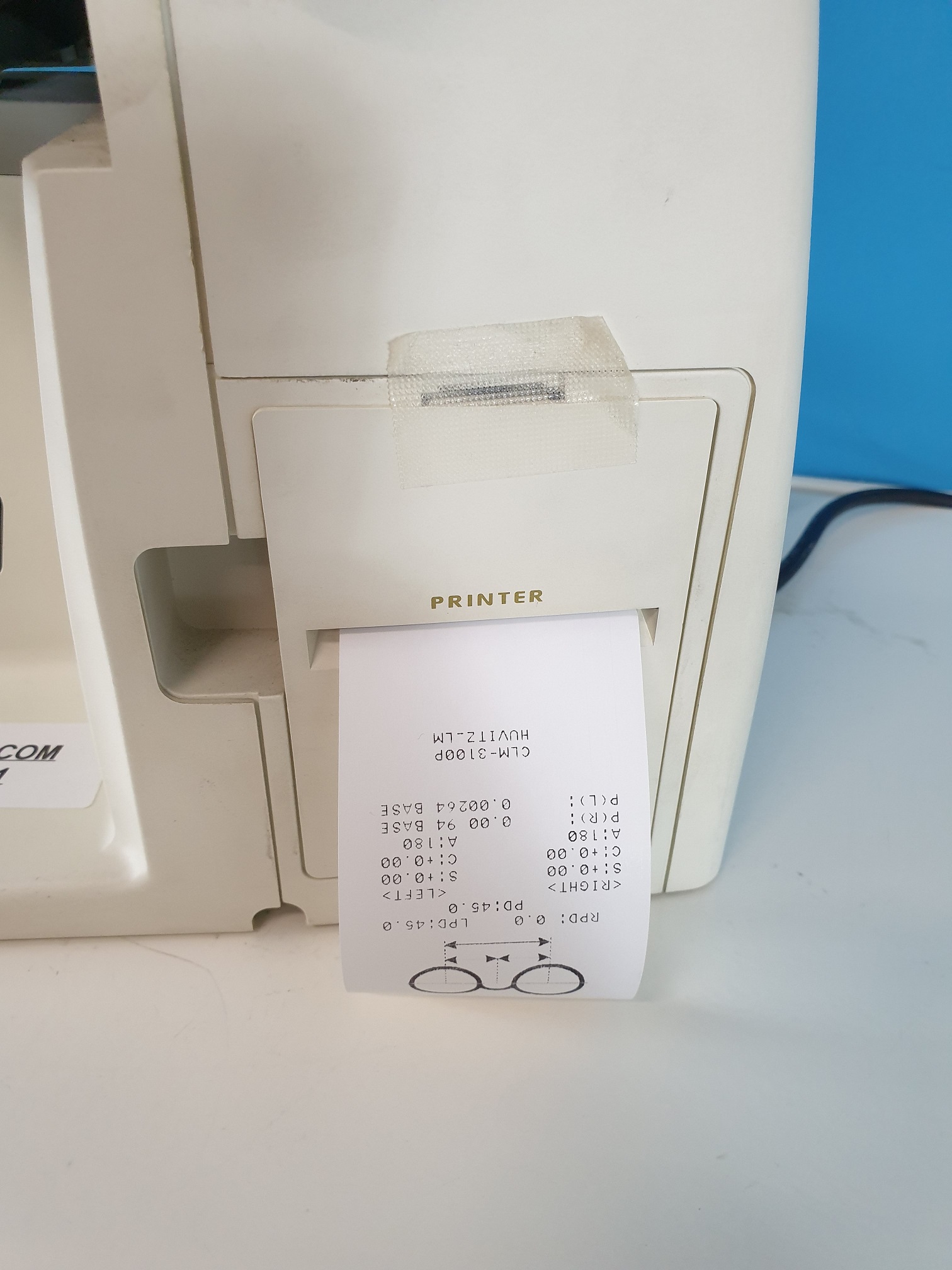 Huvitz CLM 3100P // CLM-3100P – Auto Lensmeter Automatischer Scheitelbrechwertmesser thumbnail 4