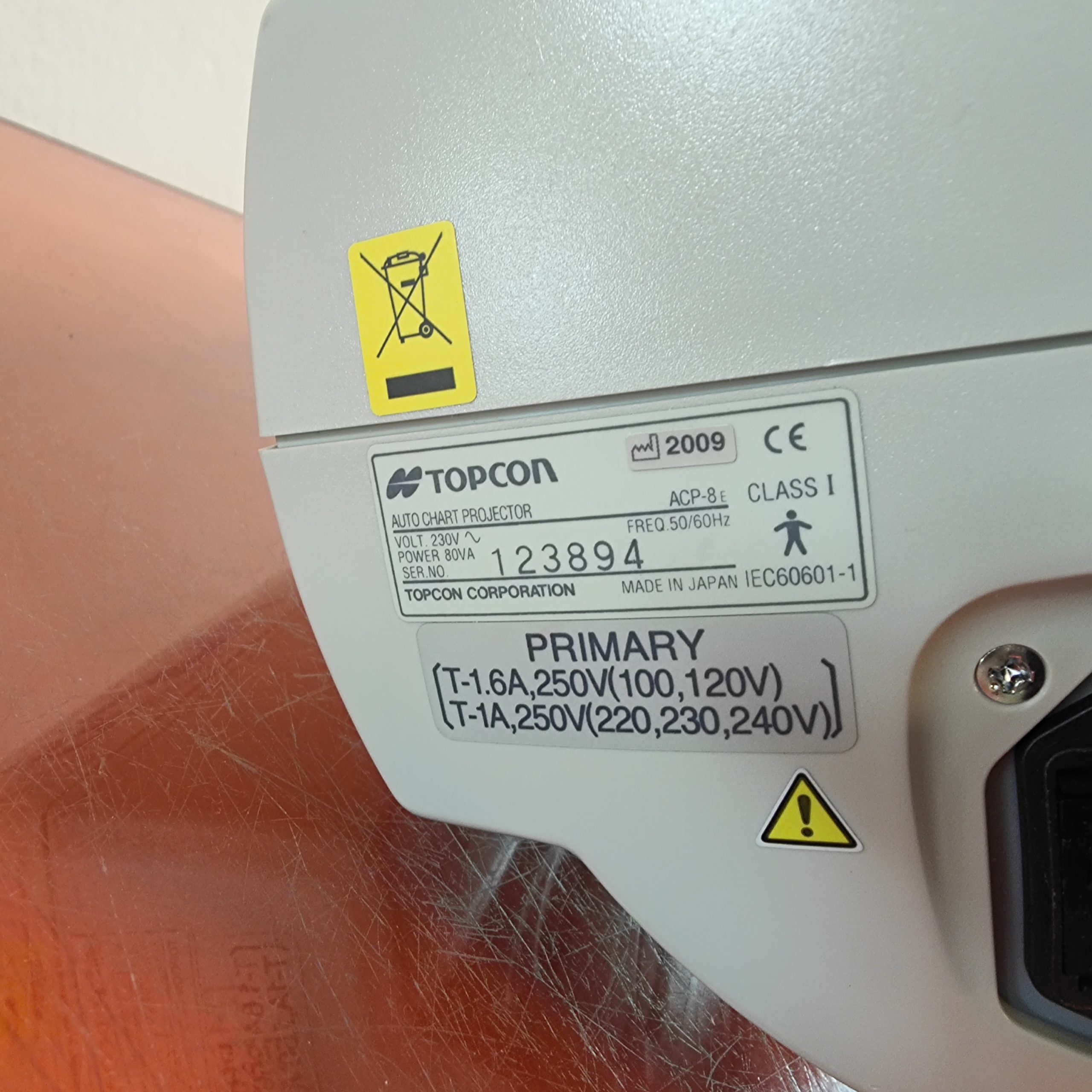 Topcon ACP-8 // ACP-8E Sehzeichenprojektor thumbnail 3