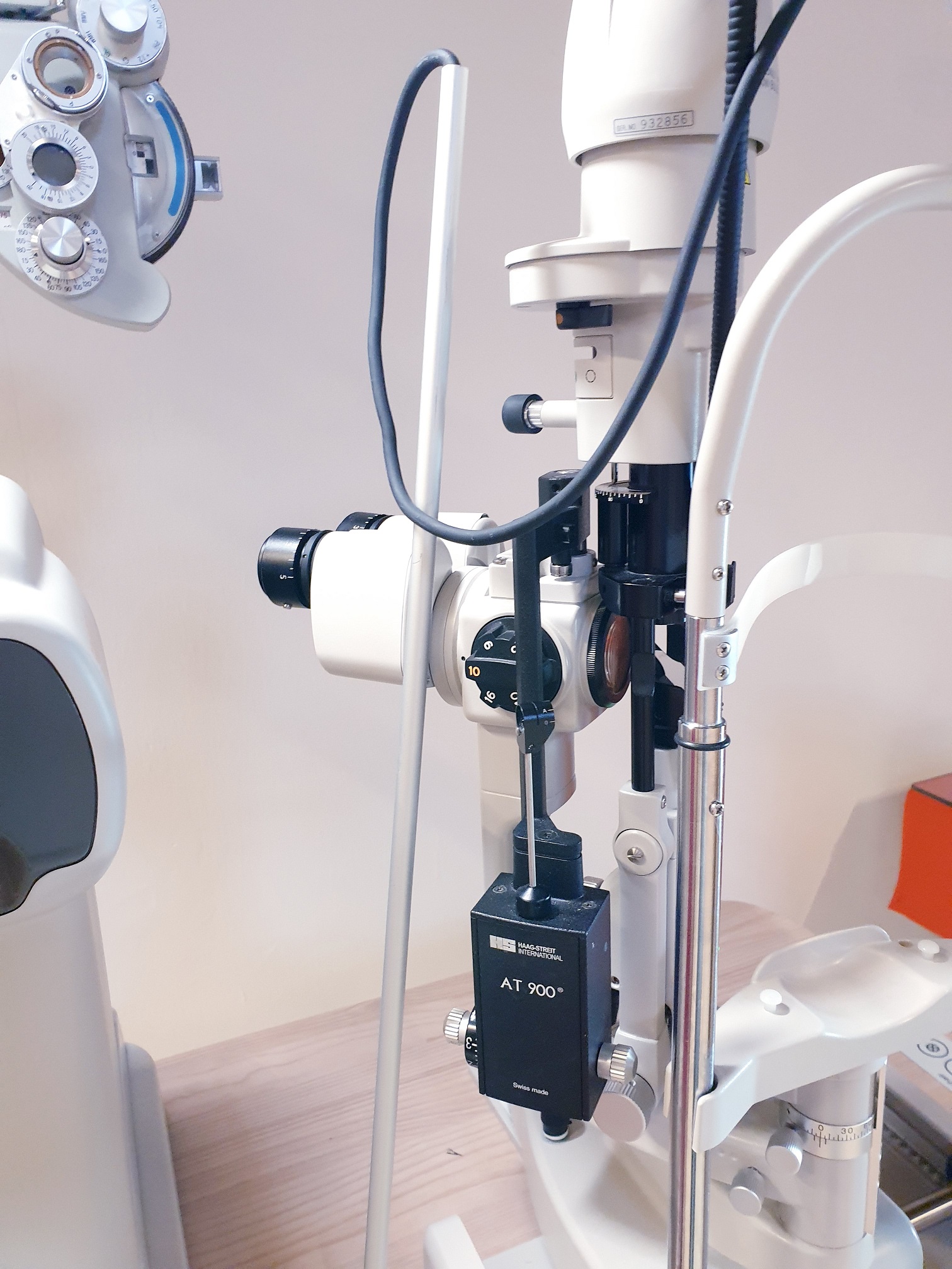 Wagner Guder MOTIVA Ophtalmologische Einheit Yeasn SLY-100 Phoropter Vision Tester, Nippon Bon Accuref 8001, AT900, TOPCON SL-D7, … DOM 2013 thumbnail 10