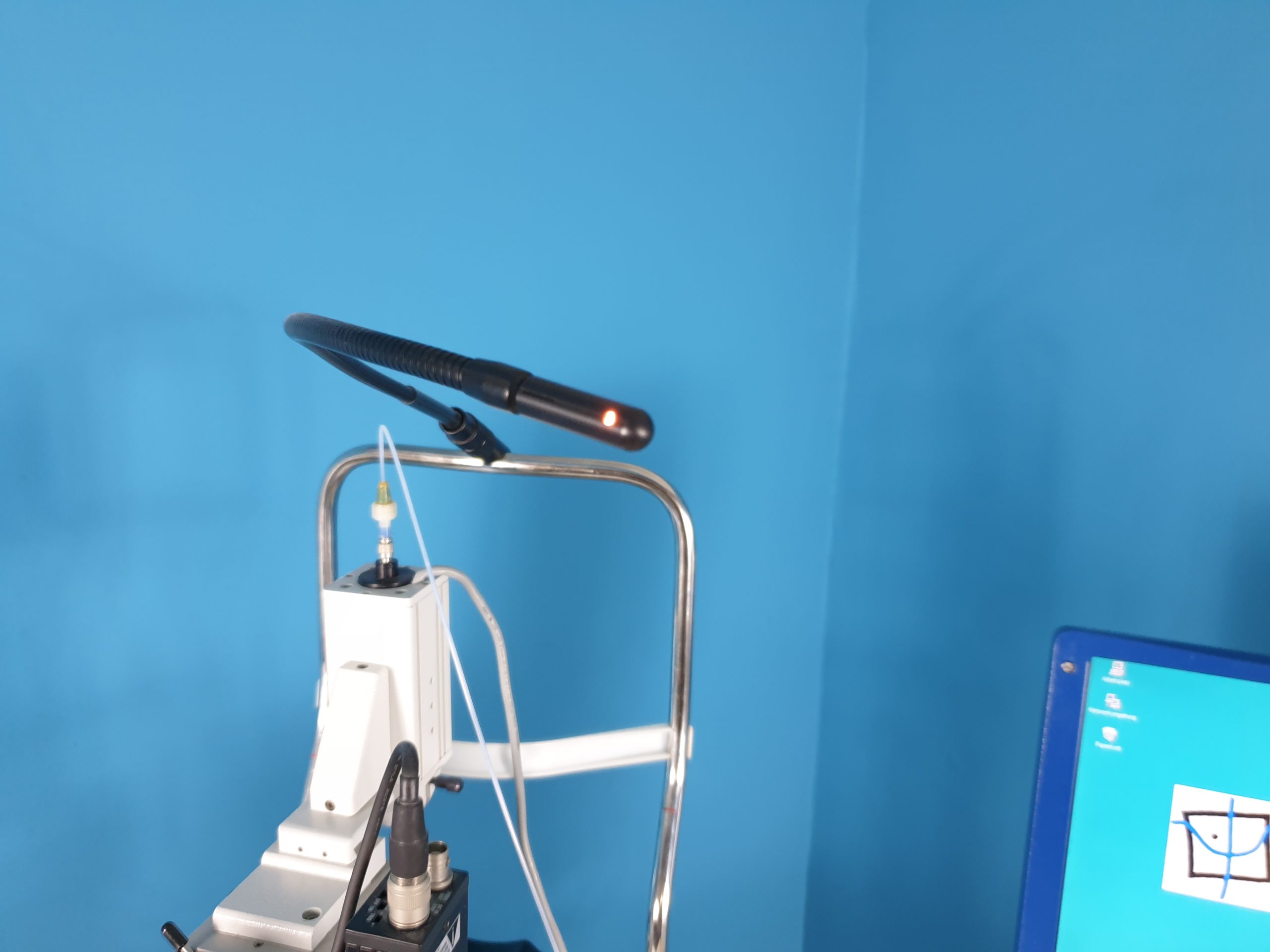 Zeiss SL 120 // SL120 Spaltlampe + Pawlowski CCS2000 Laser-Chirurgie Gerät thumbnail 3