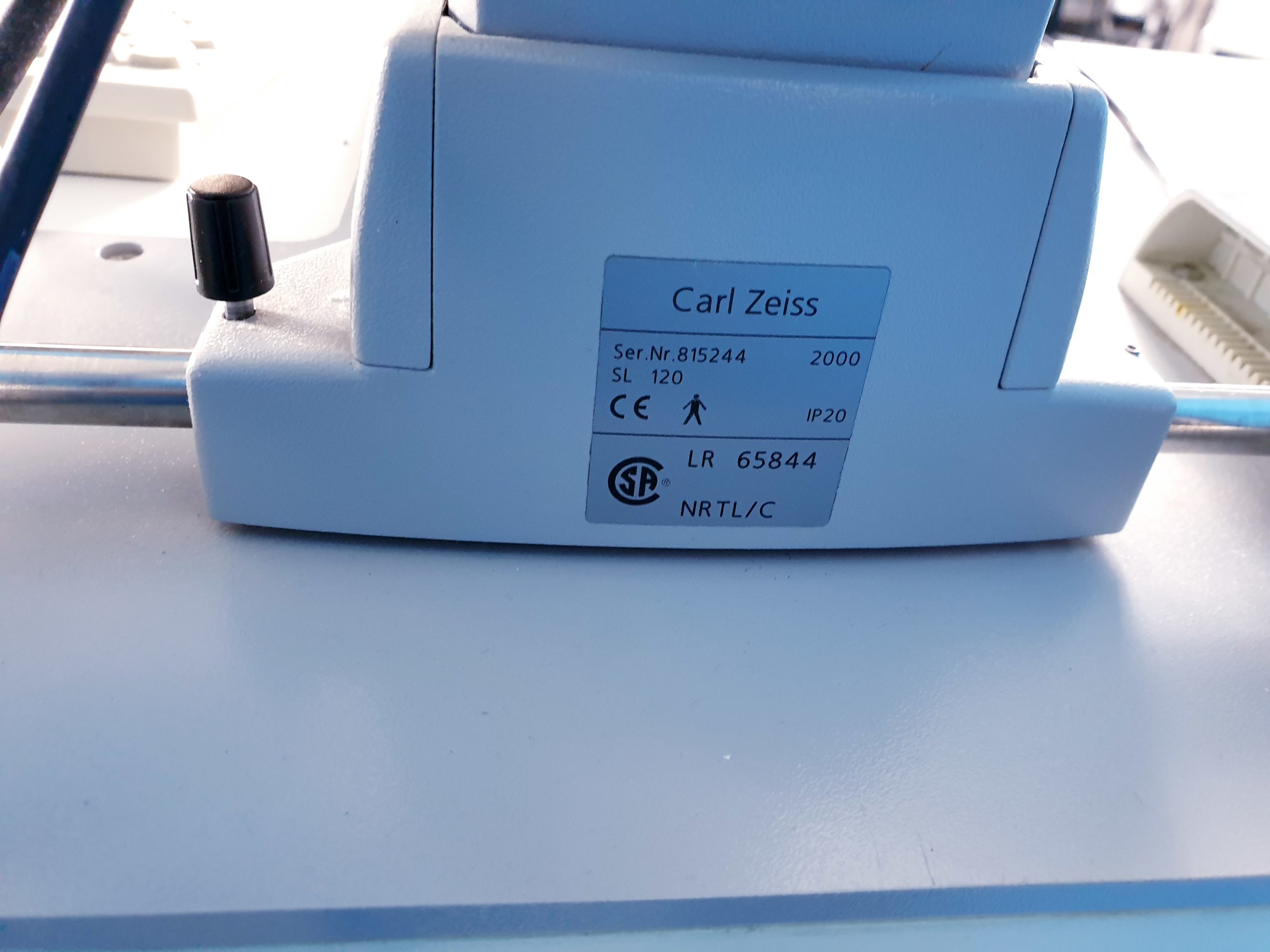 Zeiss SL 120 // SL120 Spaltlampe + Pawlowski CCS2000 Laser-Chirurgie Gerät thumbnail 5