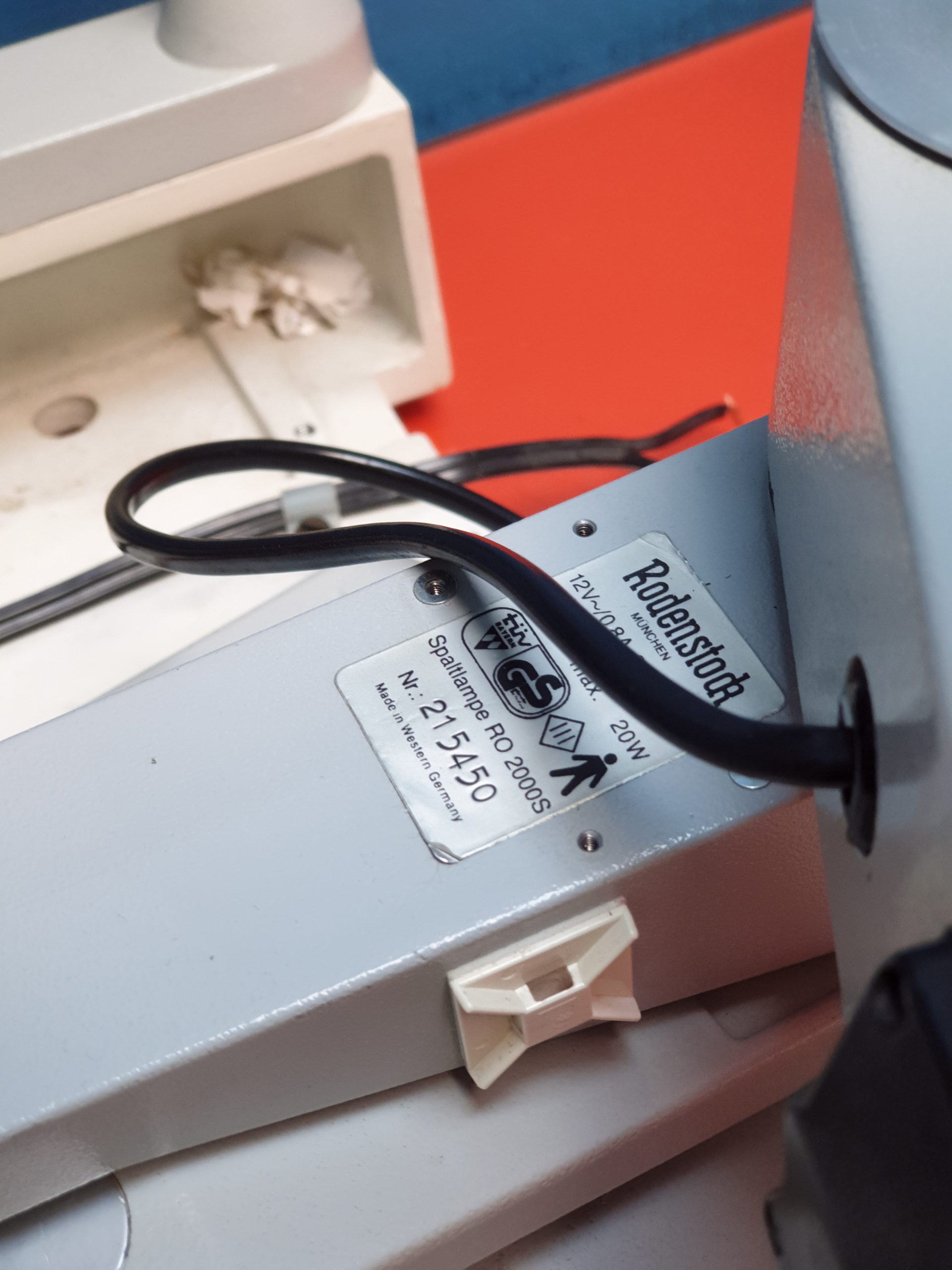 Rodenstock RO2000S SPALTLAMPE mit HAAG & STREIT Tonometer thumbnail 3