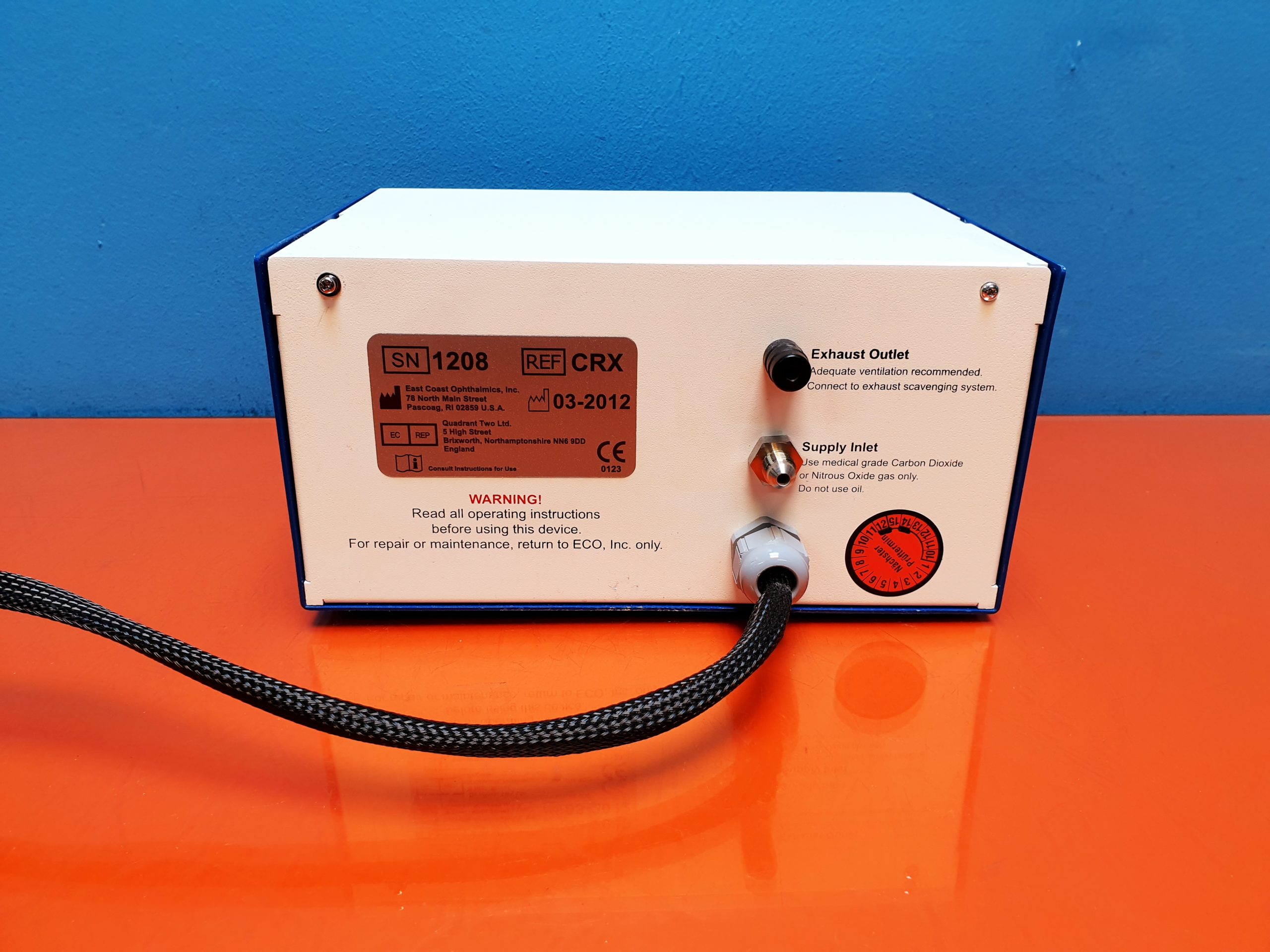 CRX Ophthalmic Cryo System mit Fußschalter thumbnail 3