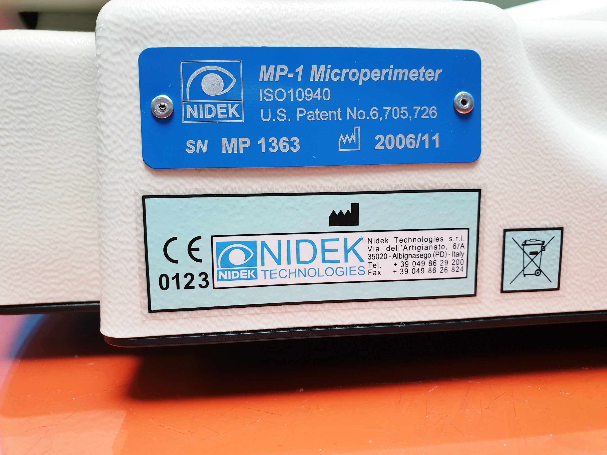 Nidek MP-1 Retinal Microperimeter thumbnail 5