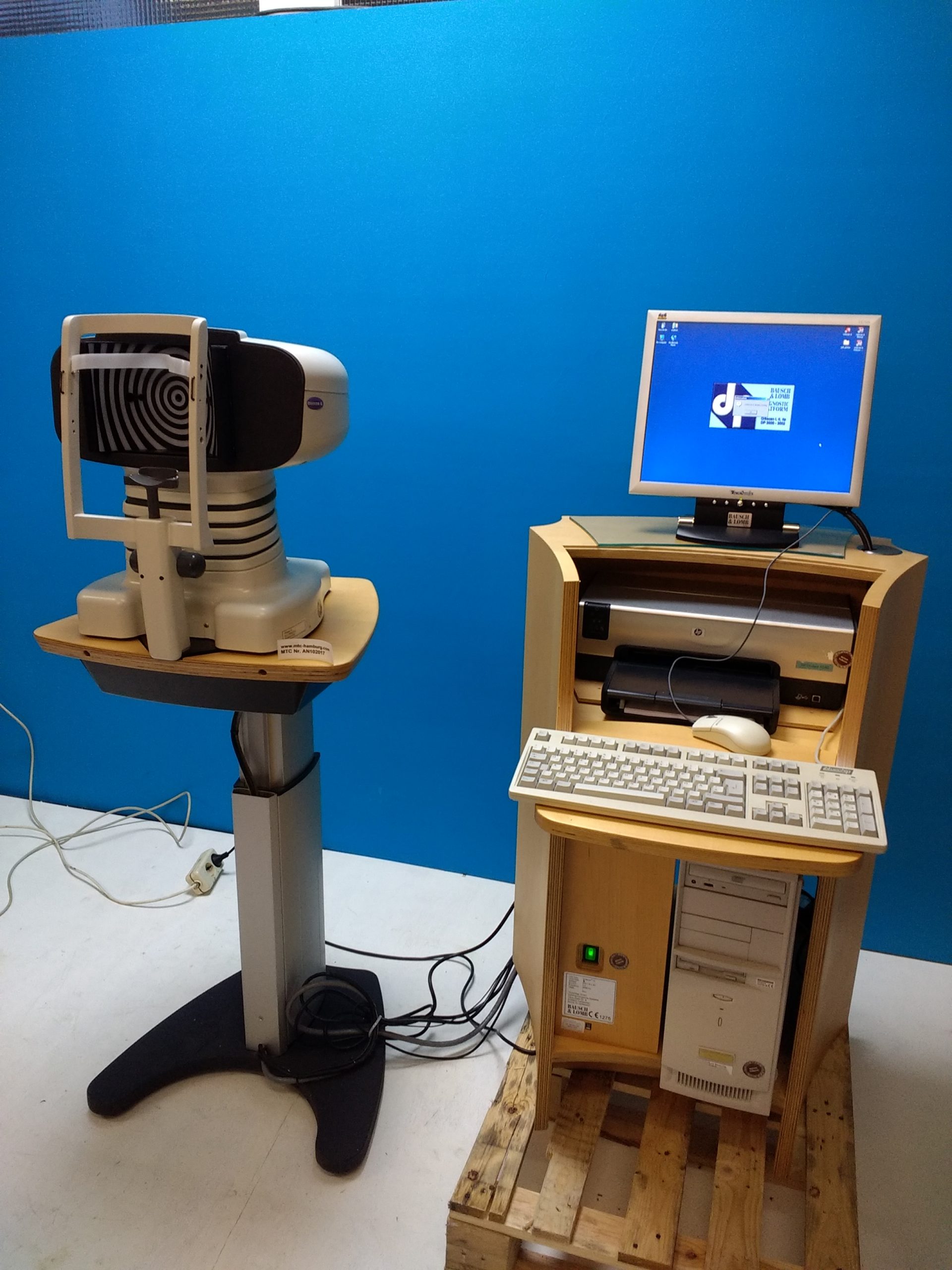 Bausch & Lomb Orbscan IIz Topographer Corneal Analysis System topography — image 1 of 10